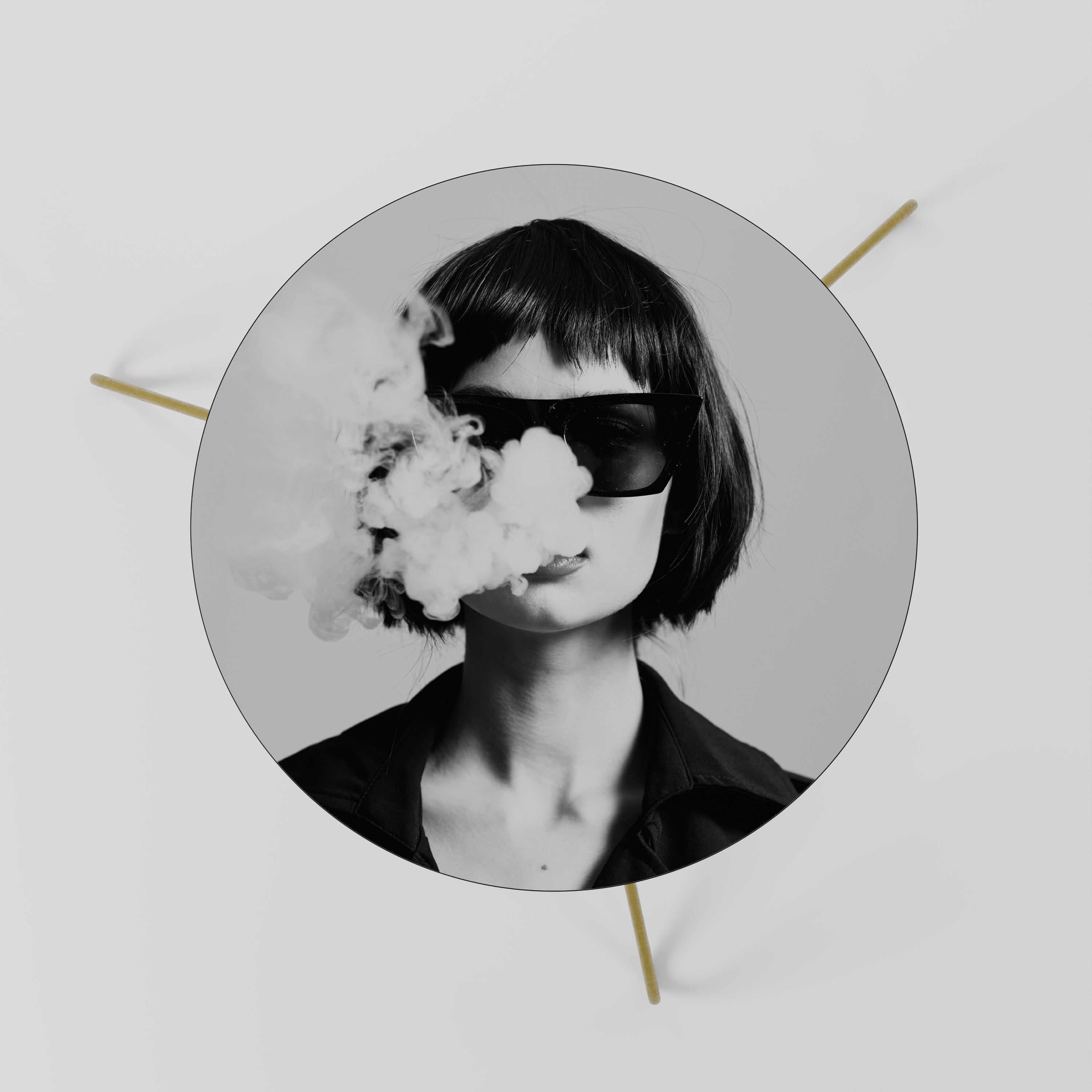 Table basse SMOKY BELLE 60