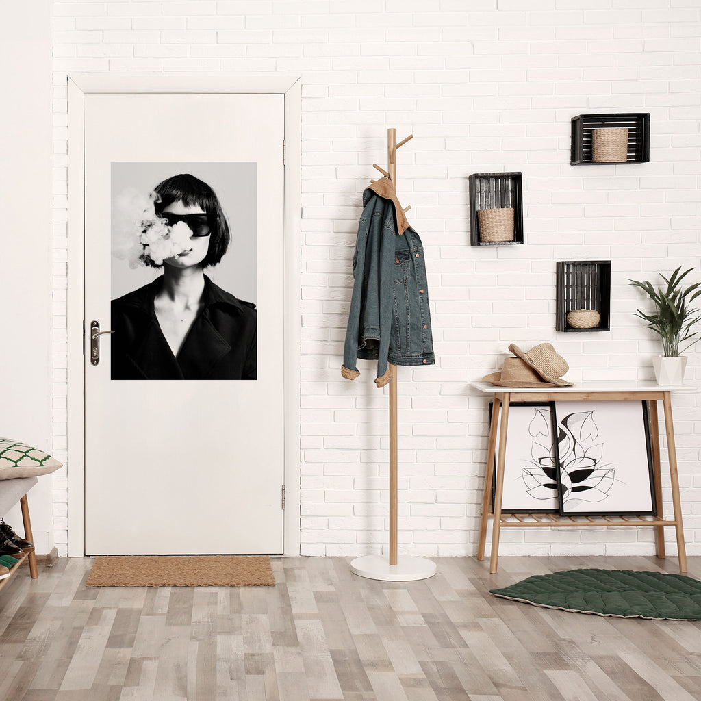 Affiche verticale autocollante SMOKY BELLE