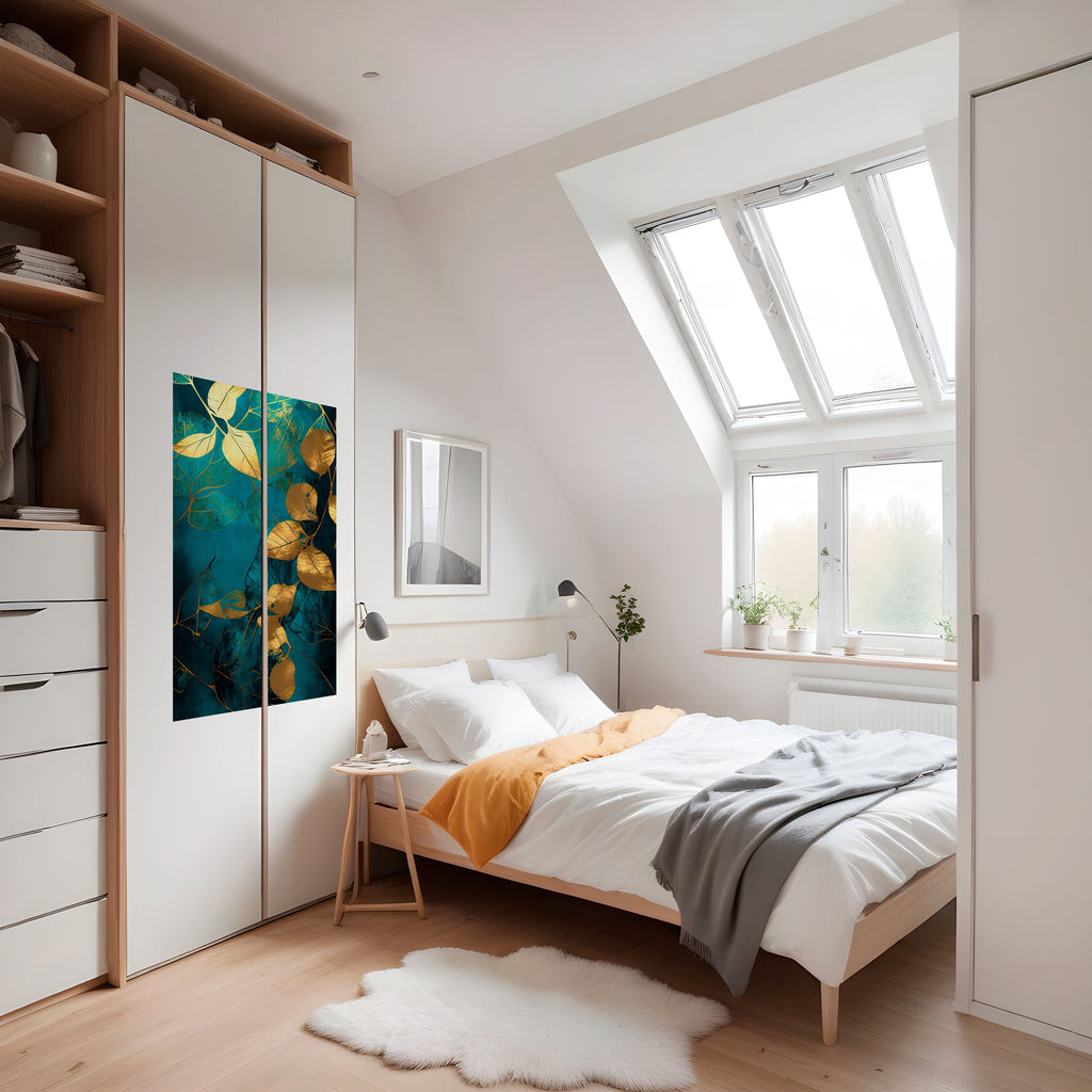 Affiche verticale autocollante FOLIAGE FANTASIA