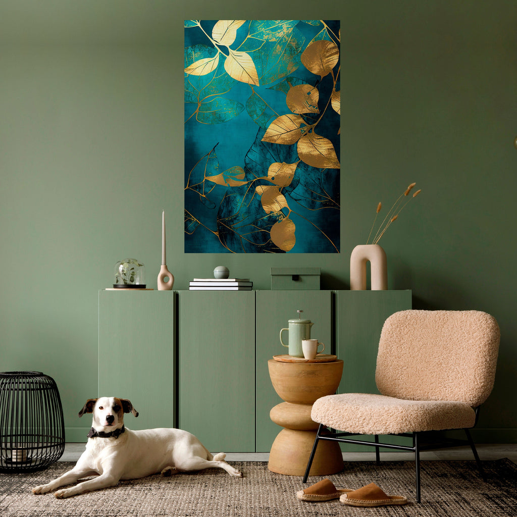 Affiche verticale autocollante FOLIAGE FANTASIA