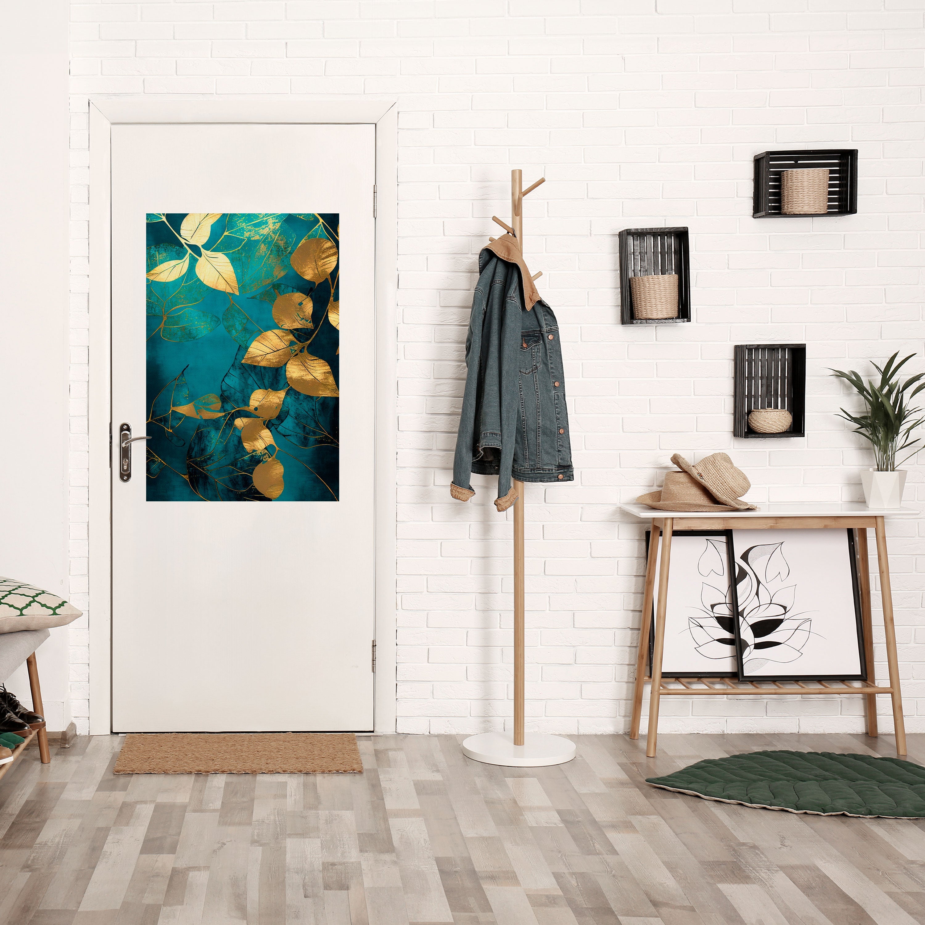 Affiche verticale autocollante FOLIAGE FANTASIA