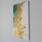 LEAVES IN RADIANCE Vertical Canvas Print