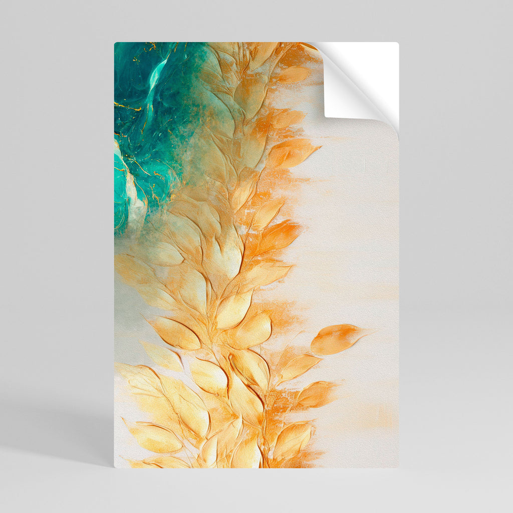 Affiche verticale autocollante LEAVES IN RADIANCE
