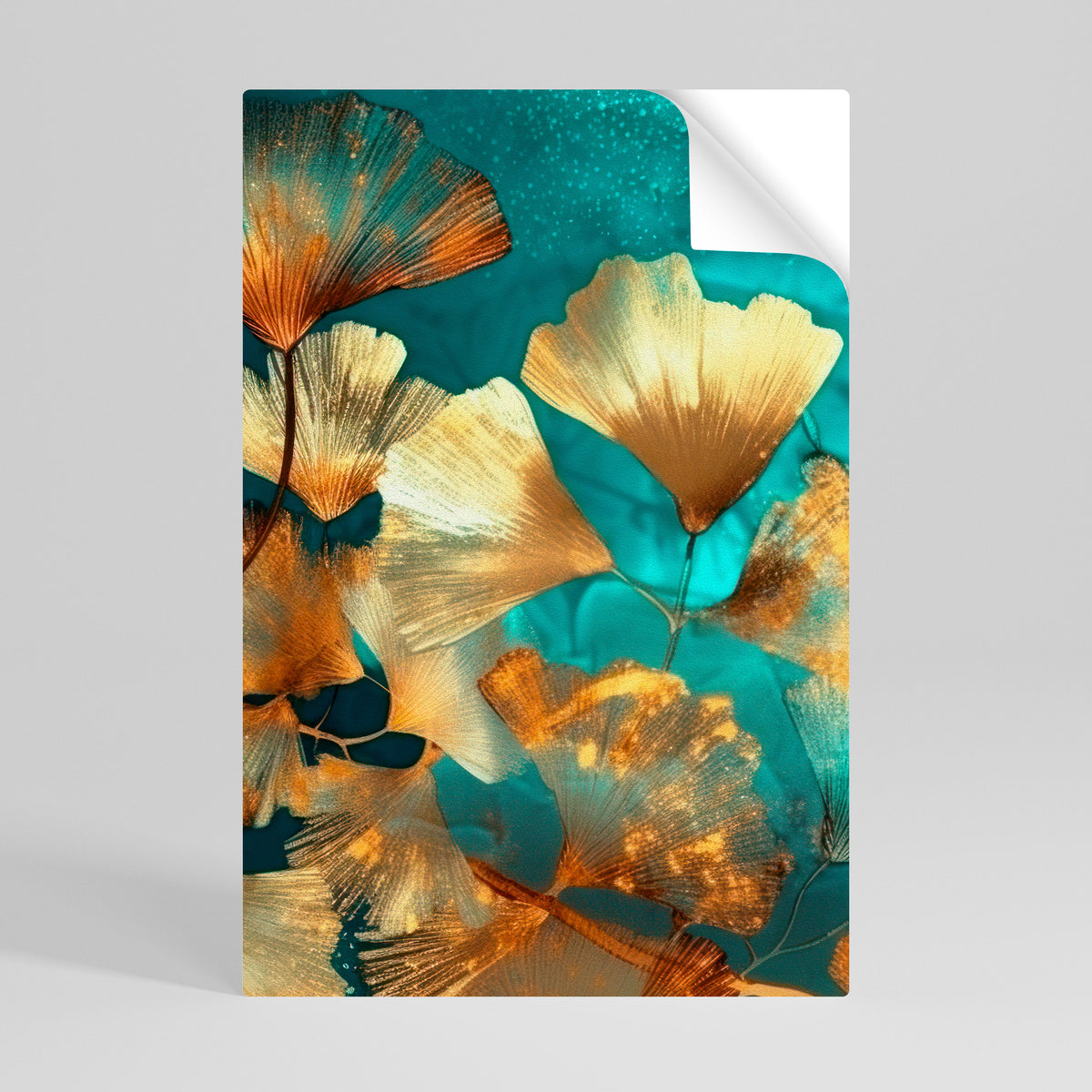 LUMINOUS FOLIAGE Peel and Stick Vertical Poster