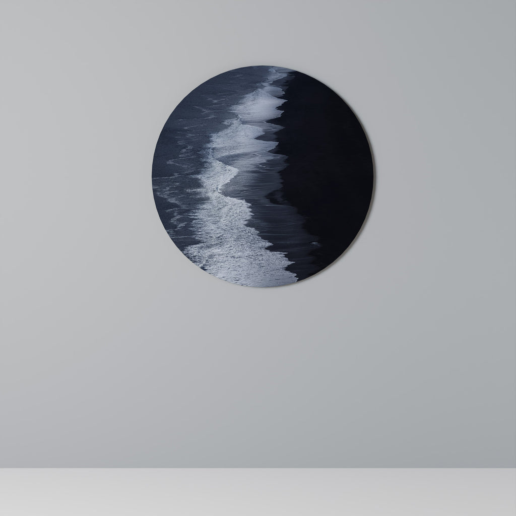 Décoration murale ronde OCEAN'S WHISPER