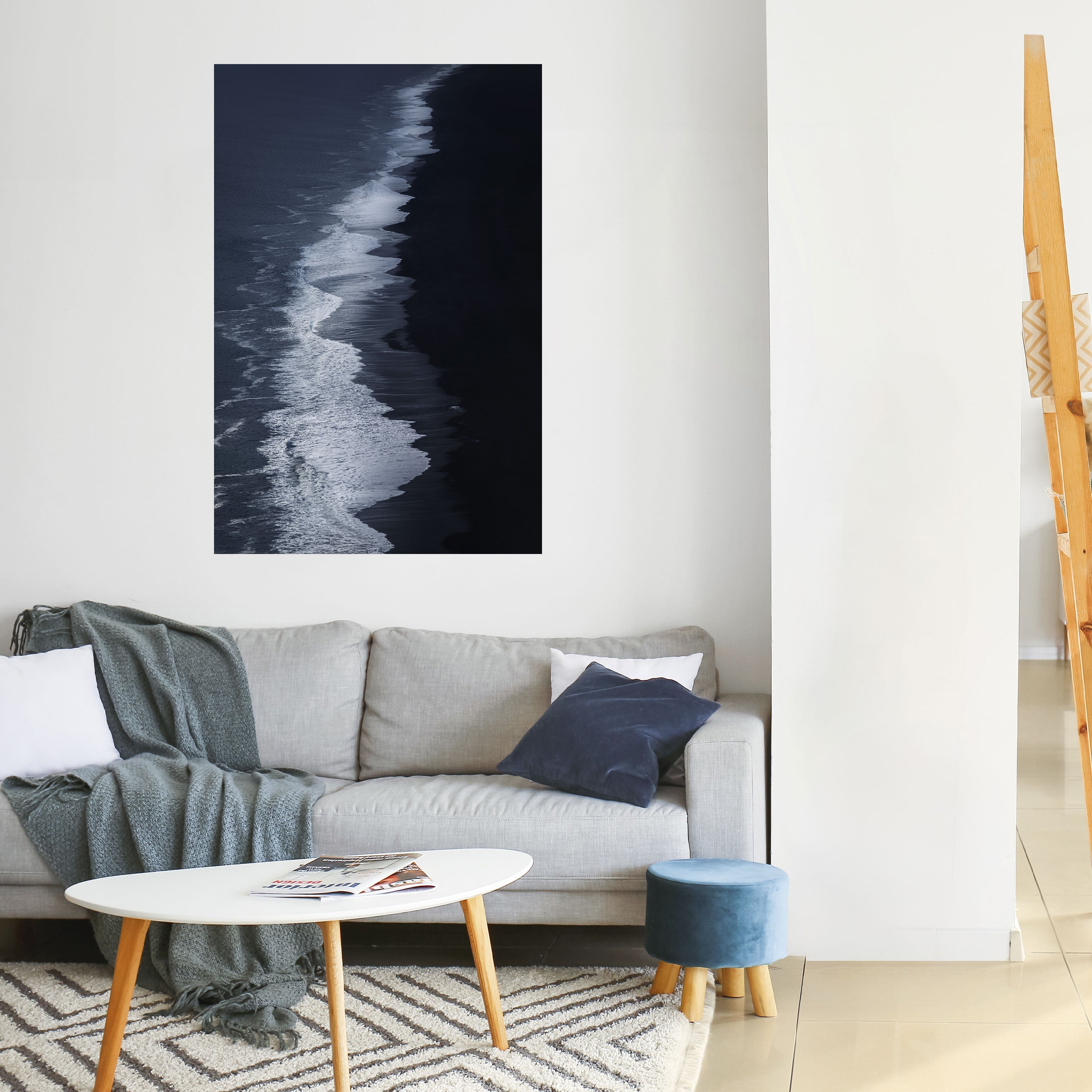 Affiche verticale autocollante OCEAN'S WHISPER