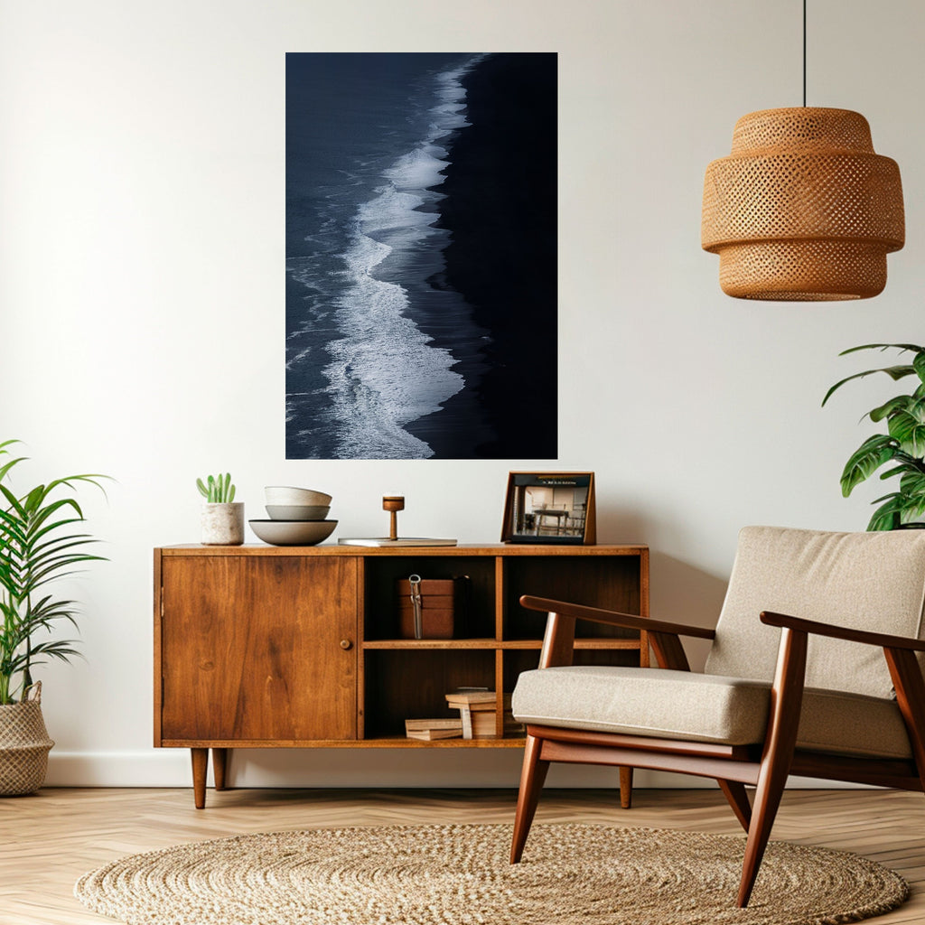 Affiche verticale autocollante OCEAN'S WHISPER