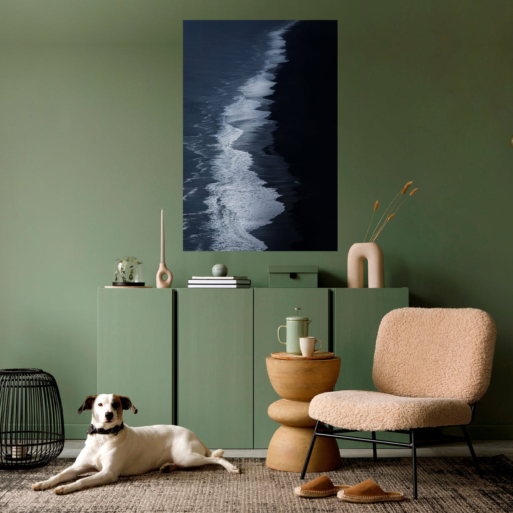 Affiche verticale autocollante OCEAN'S WHISPER