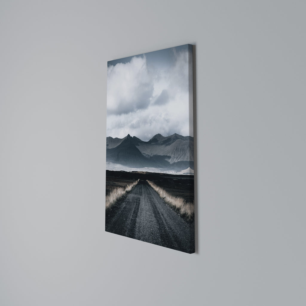 FOGBOUND HEIGHTS Vertical Canvas Print