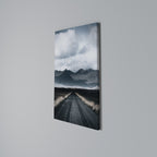 FOGBOUND HEIGHTS Vertical Canvas Print
