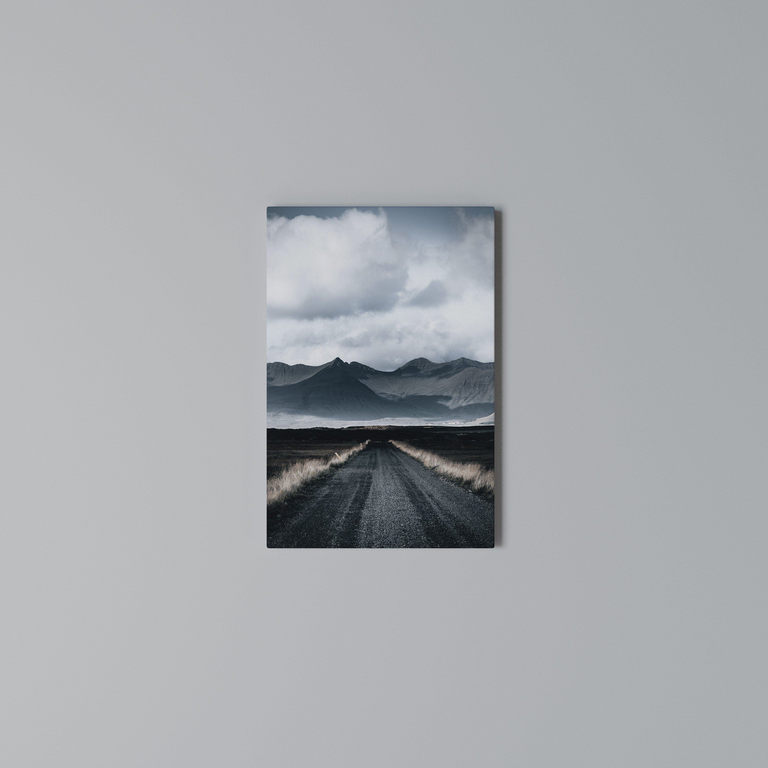 FOGBOUND HEIGHTS Vertical Canvas Print