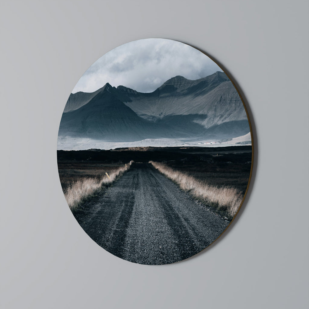 Décoration murale ronde FOGBOUND HEIGHTS