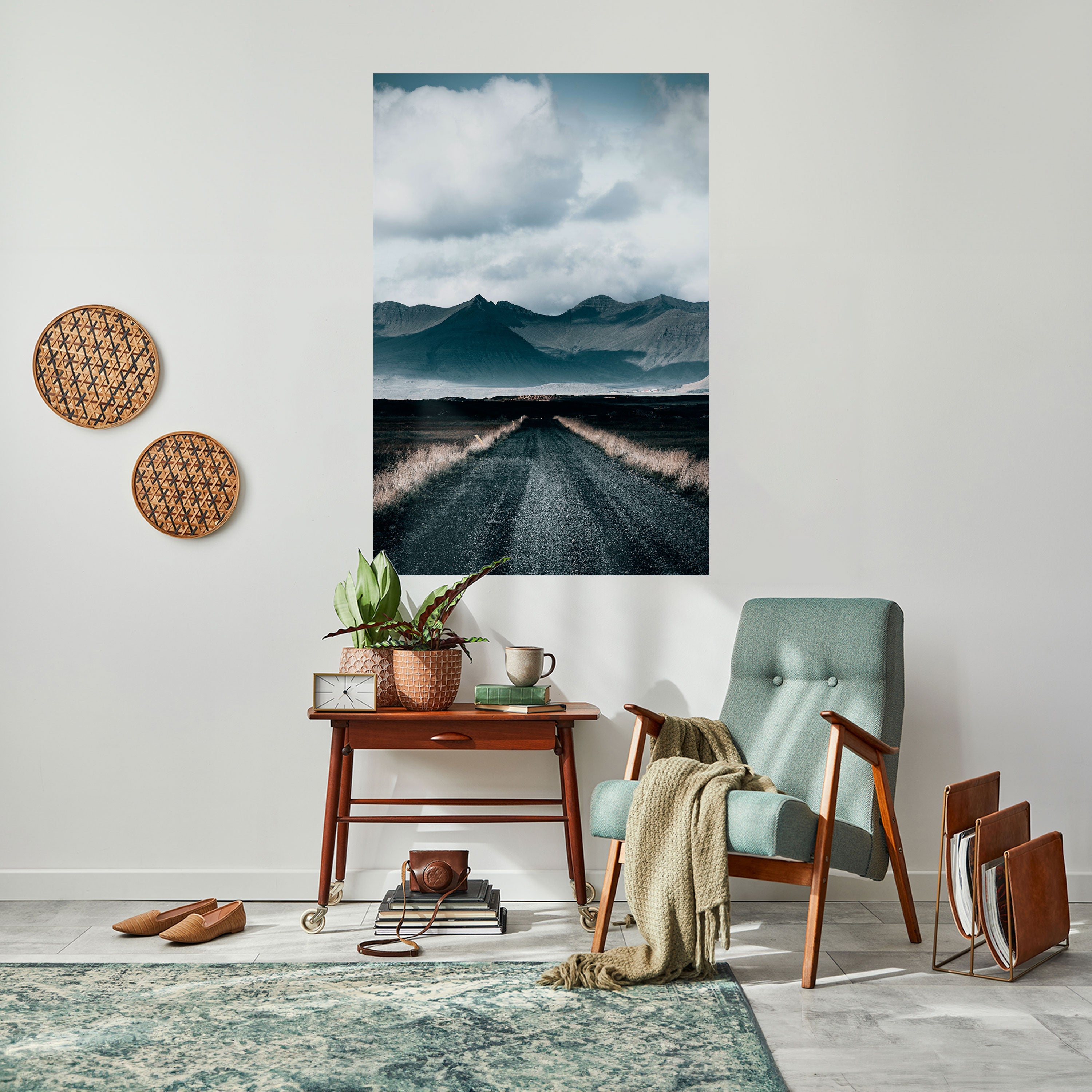 Affiche verticale autocollante FOGBOUND HEIGHTS