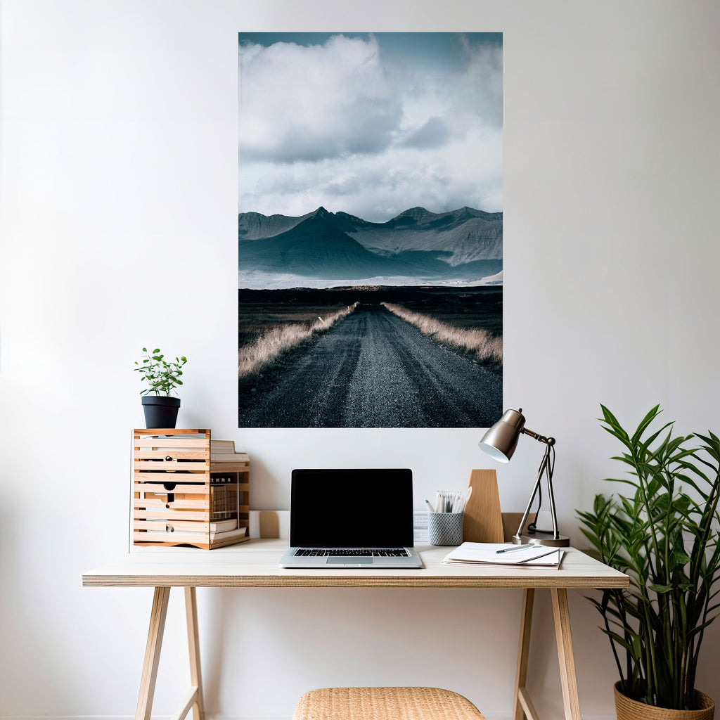 Affiche verticale autocollante FOGBOUND HEIGHTS