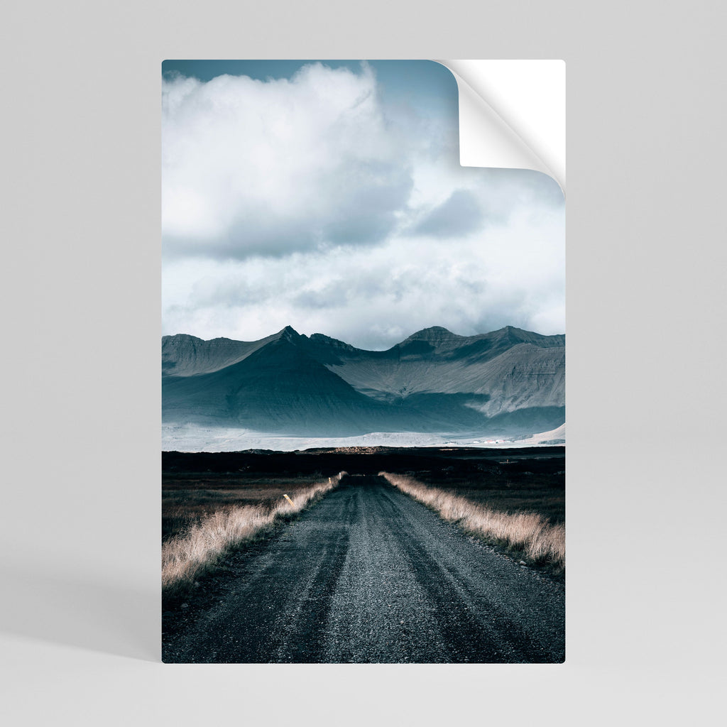 Affiche verticale autocollante FOGBOUND HEIGHTS