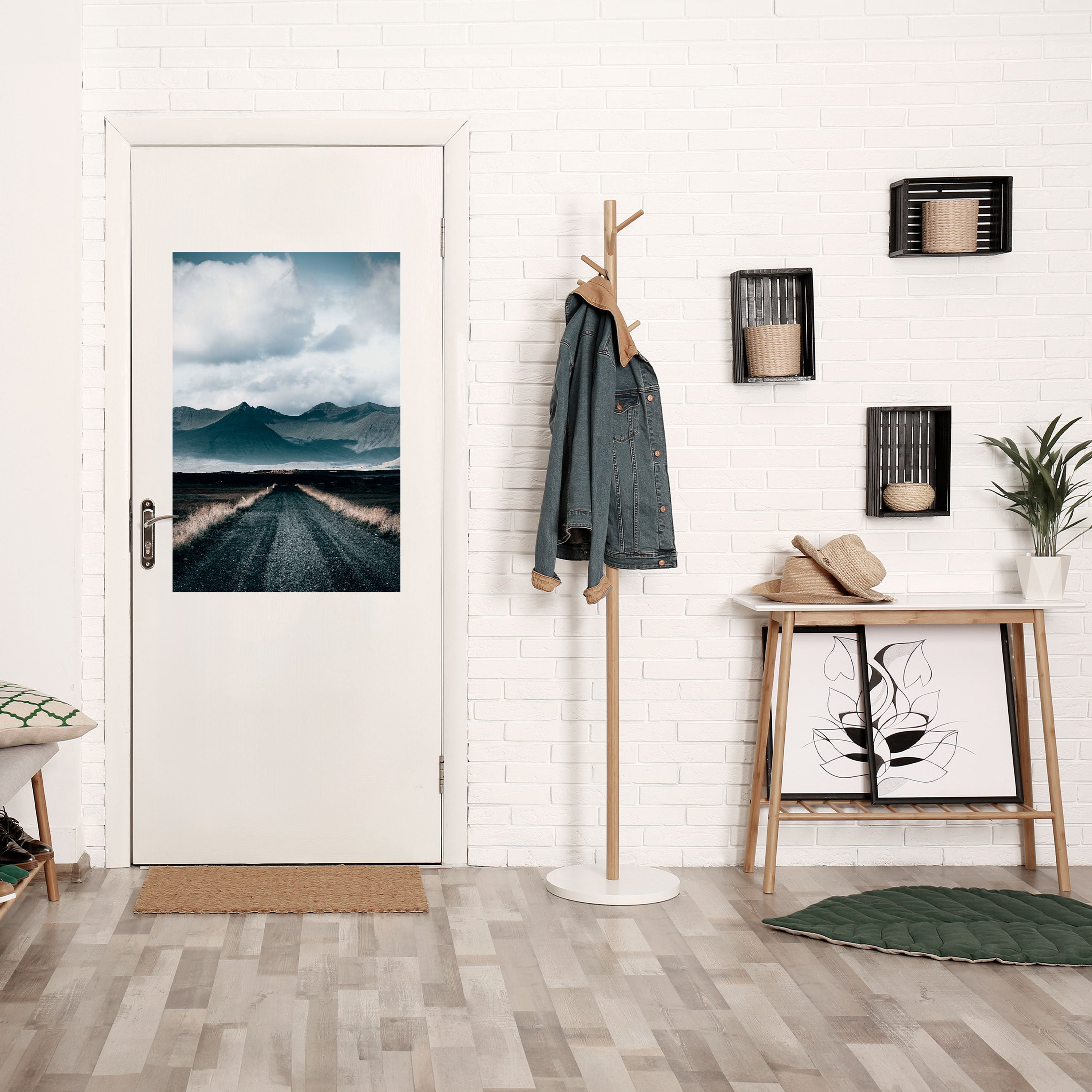 Affiche verticale autocollante FOGBOUND HEIGHTS