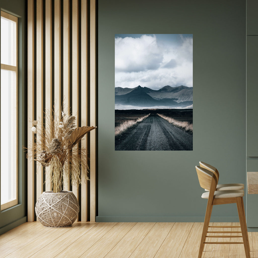 Affiche verticale autocollante FOGBOUND HEIGHTS