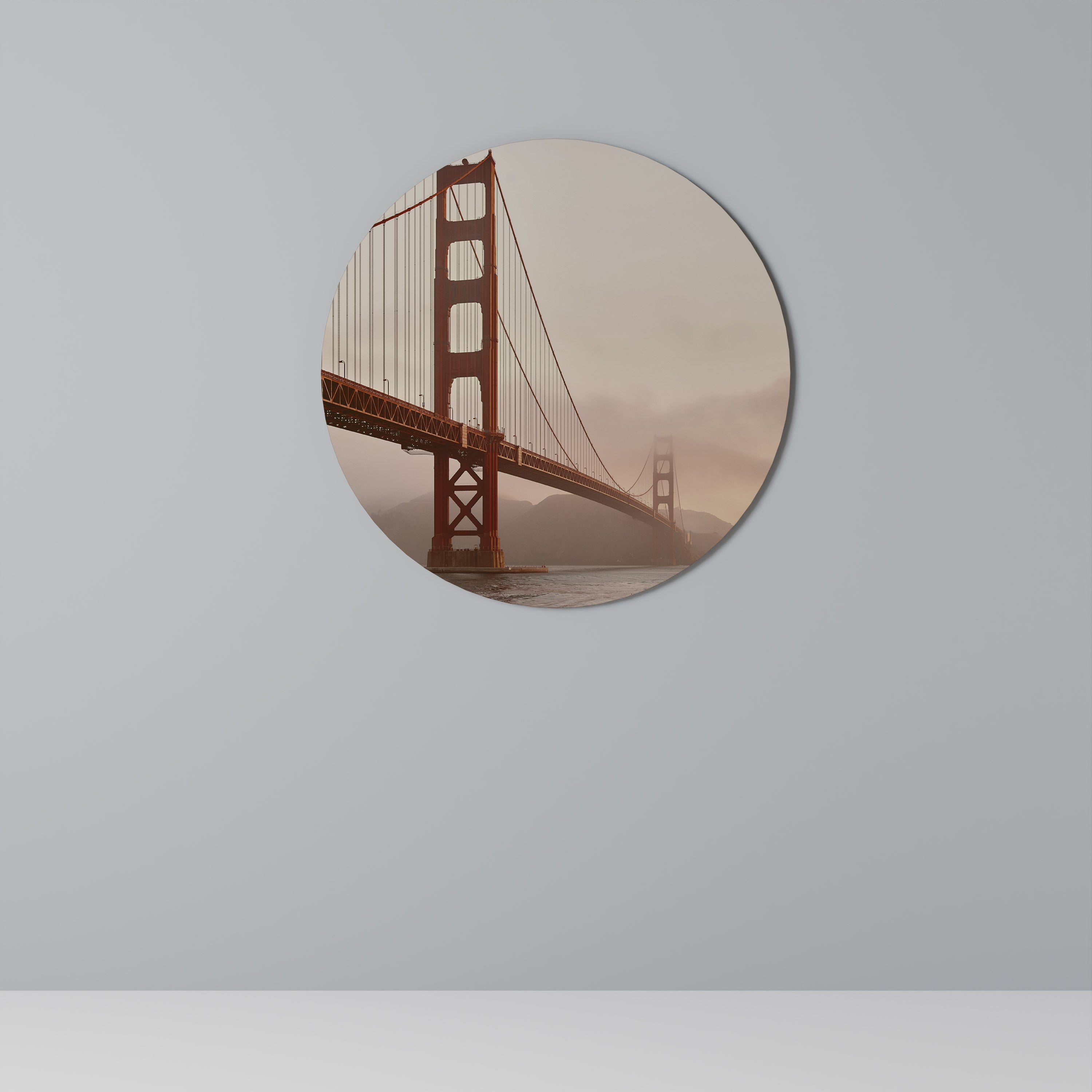 Art mural rond PONT DES RÊVES