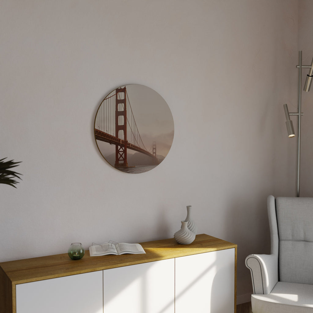 Art mural rond PONT DES RÊVES