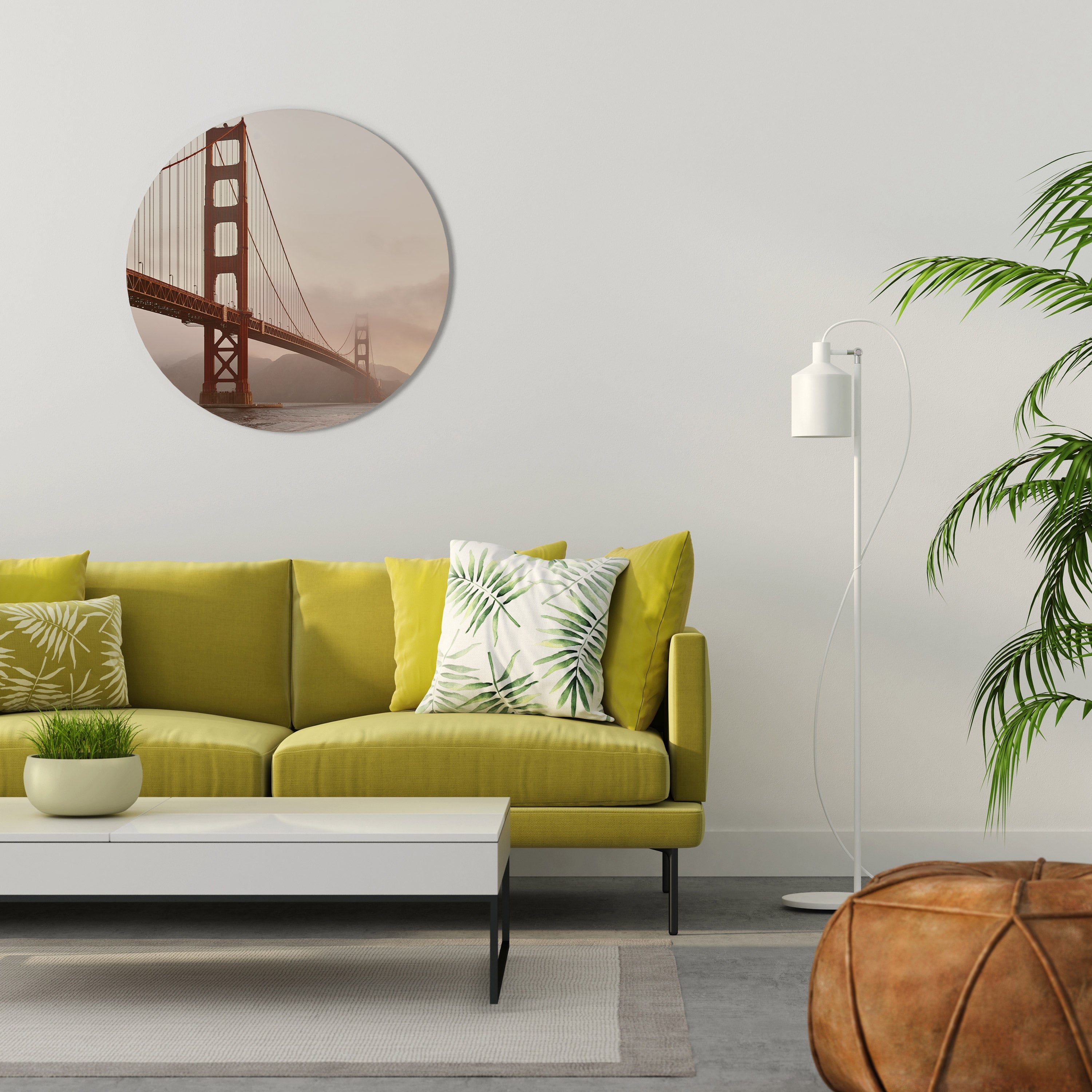 Art mural rond PONT DES RÊVES