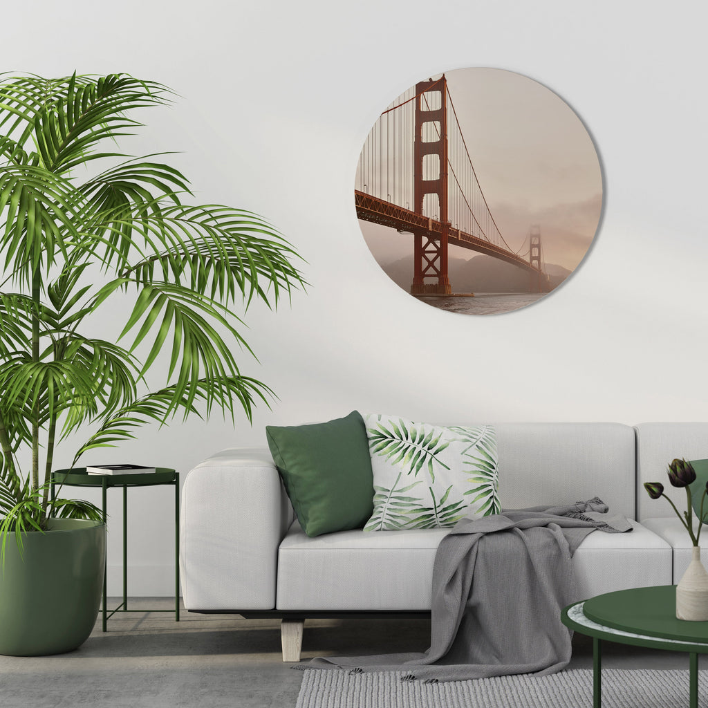 Art mural rond PONT DES RÊVES