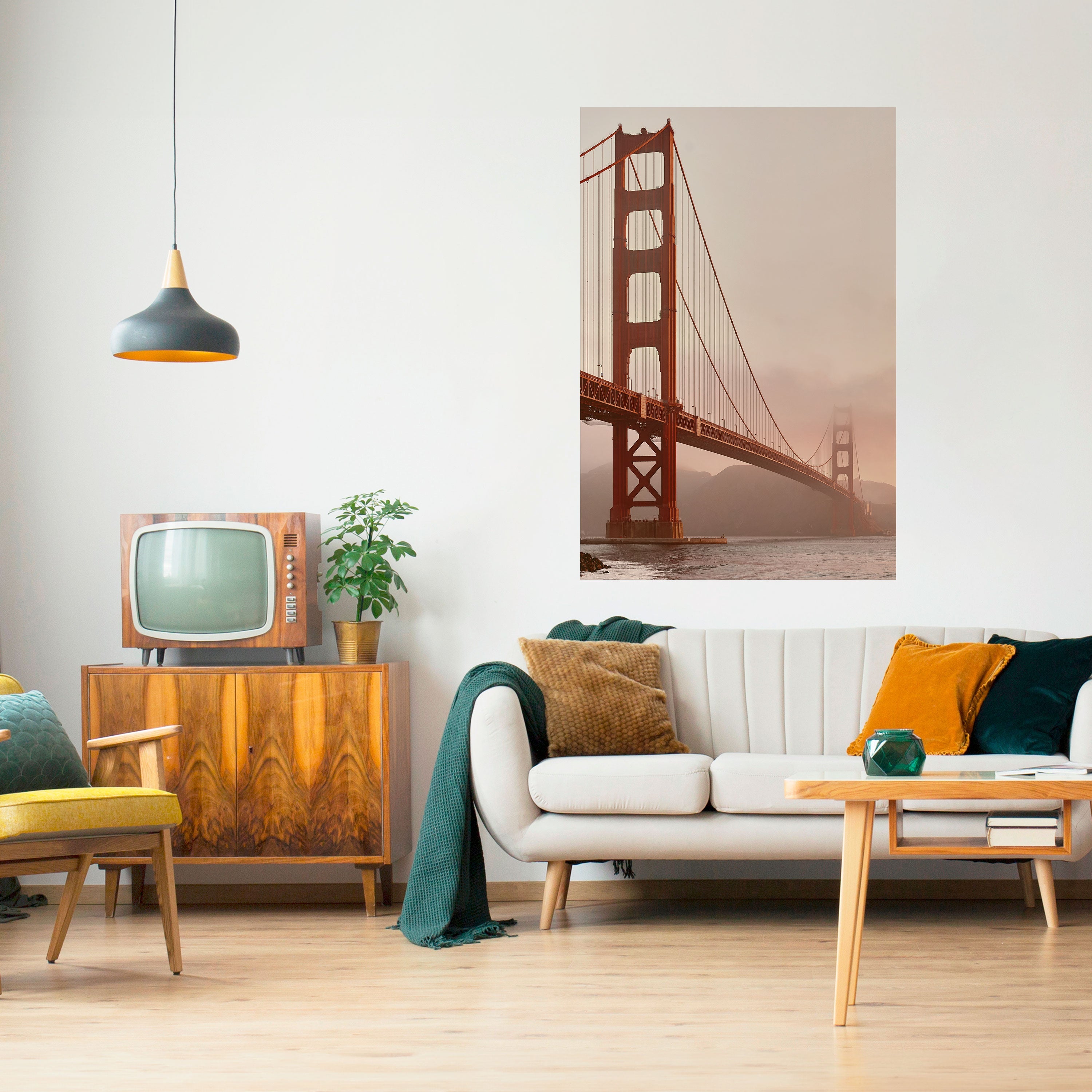 Affiche verticale autocollante « PONT DES RÊVES »