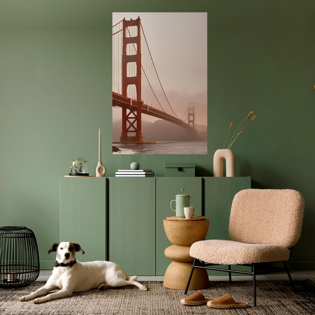 Affiche verticale autocollante « PONT DES RÊVES »