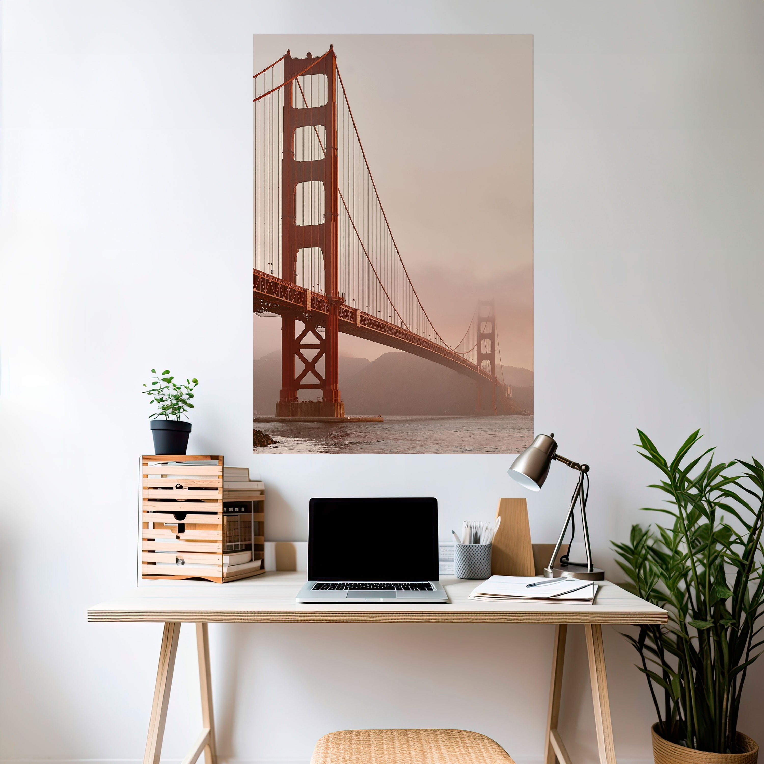 Affiche verticale autocollante « PONT DES RÊVES »