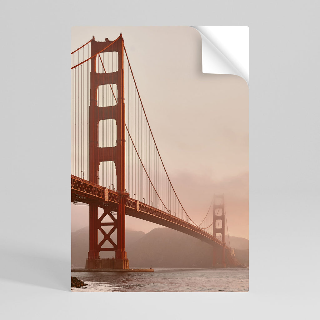 Affiche verticale autocollante « PONT DES RÊVES »