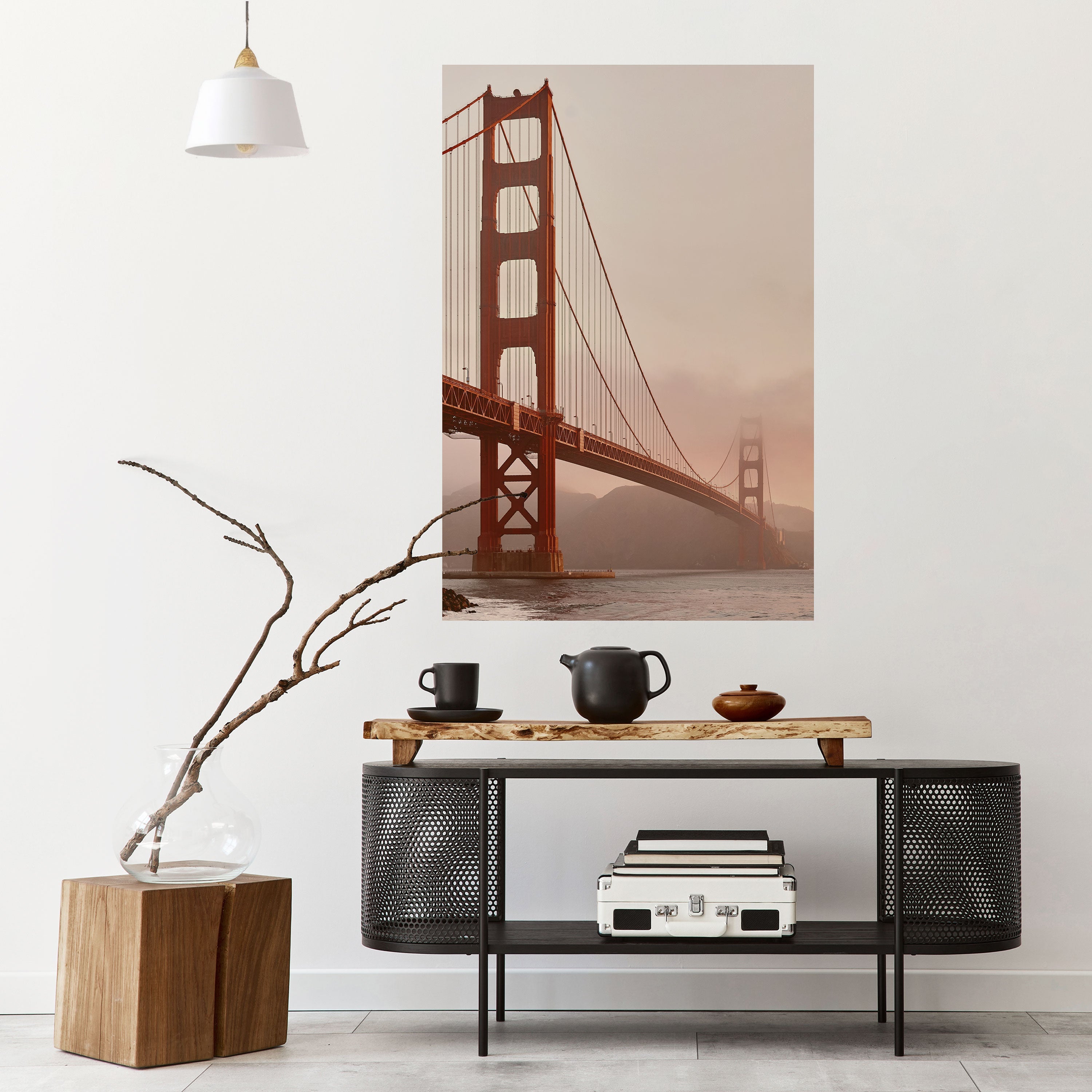 Affiche verticale autocollante « PONT DES RÊVES »