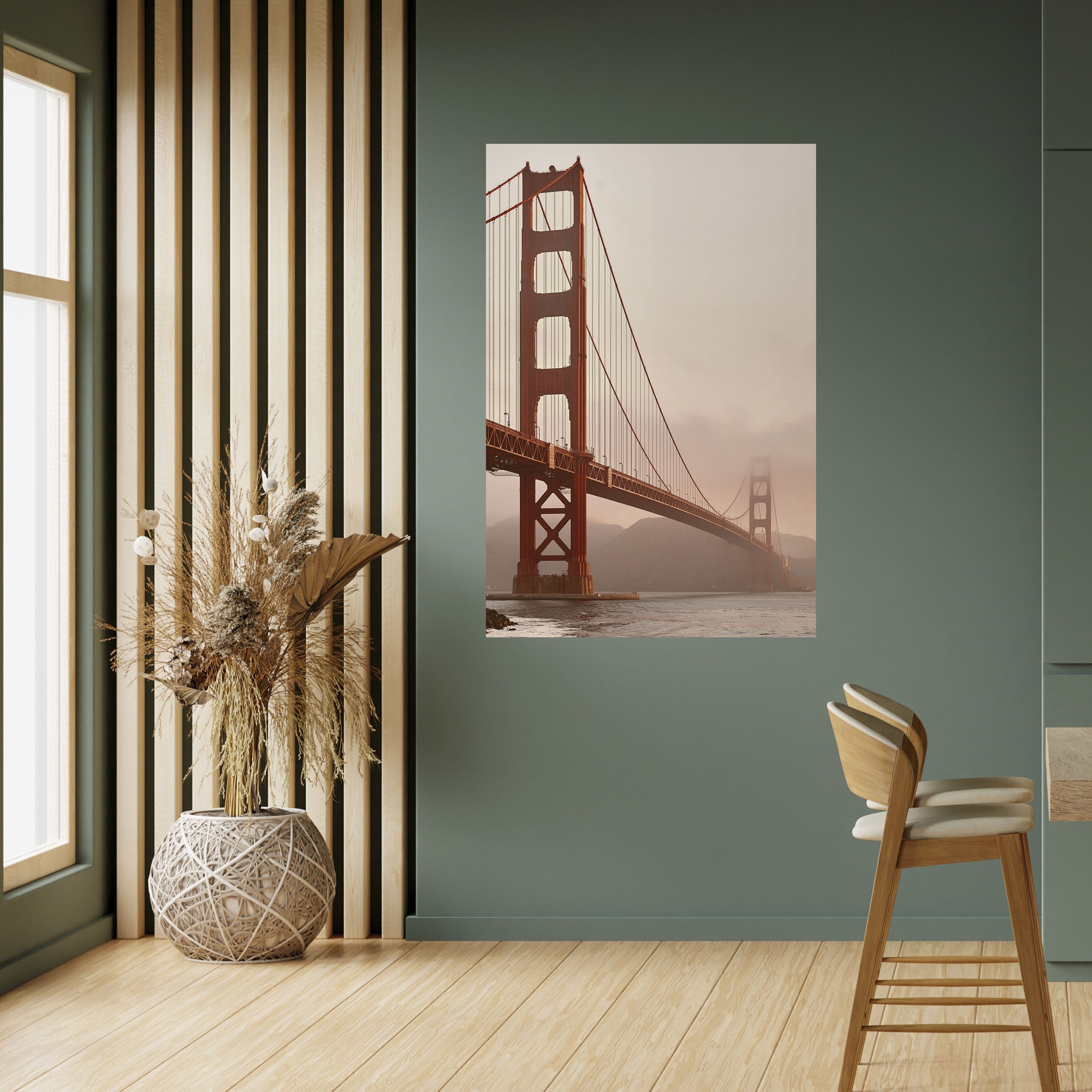 Affiche verticale autocollante « PONT DES RÊVES »