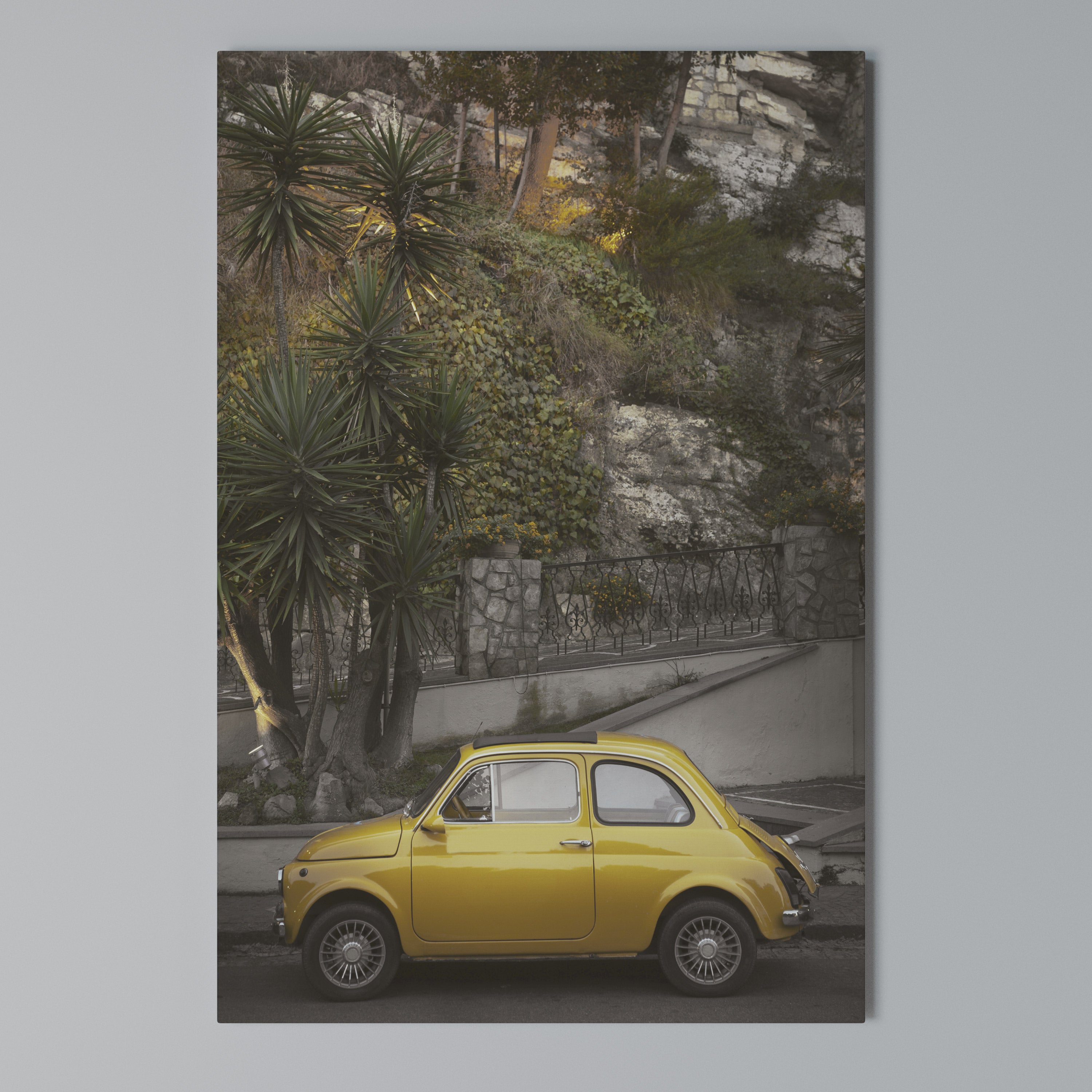 JOYFUL JOURNEY Vertical Canvas Print