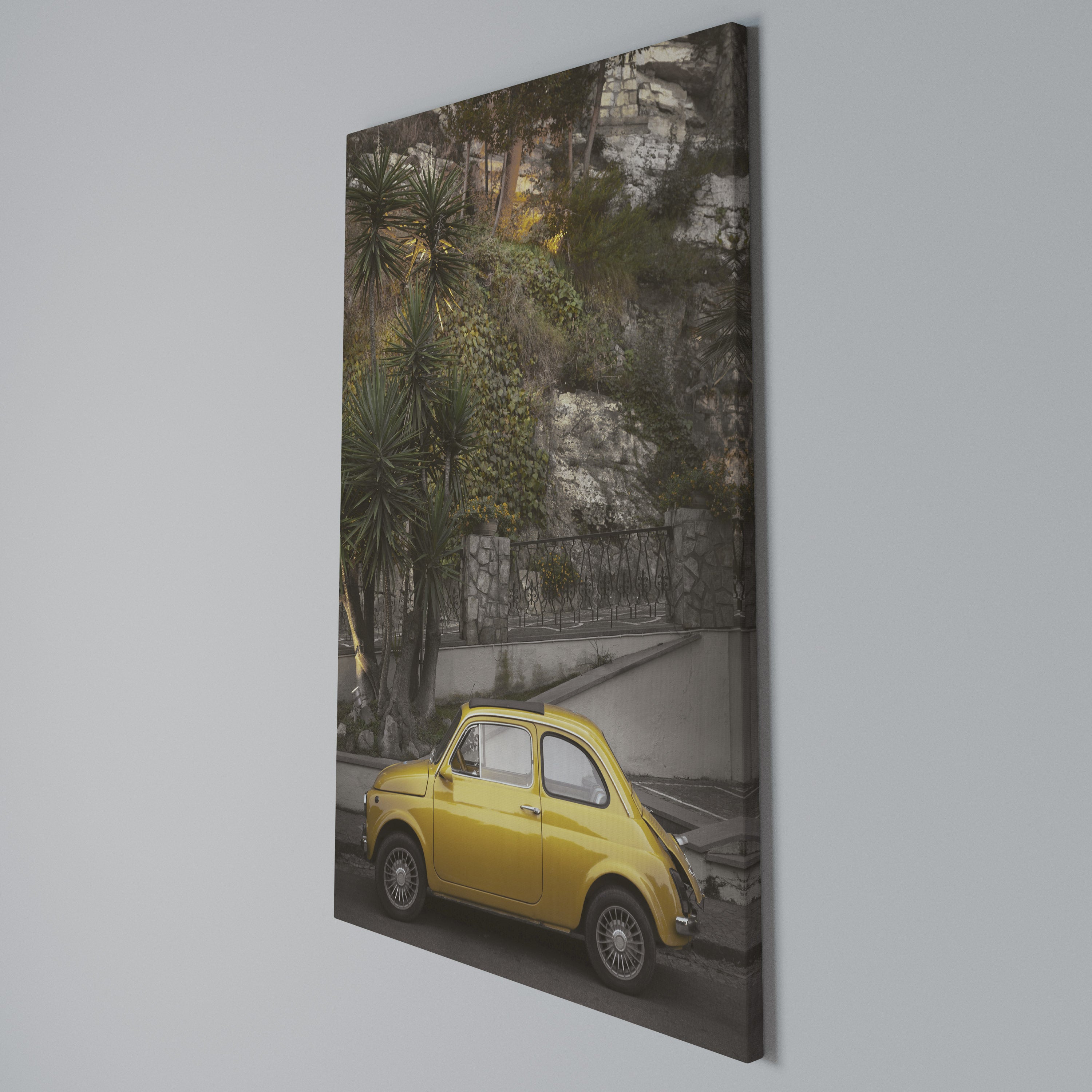 JOYFUL JOURNEY Vertical Canvas Print