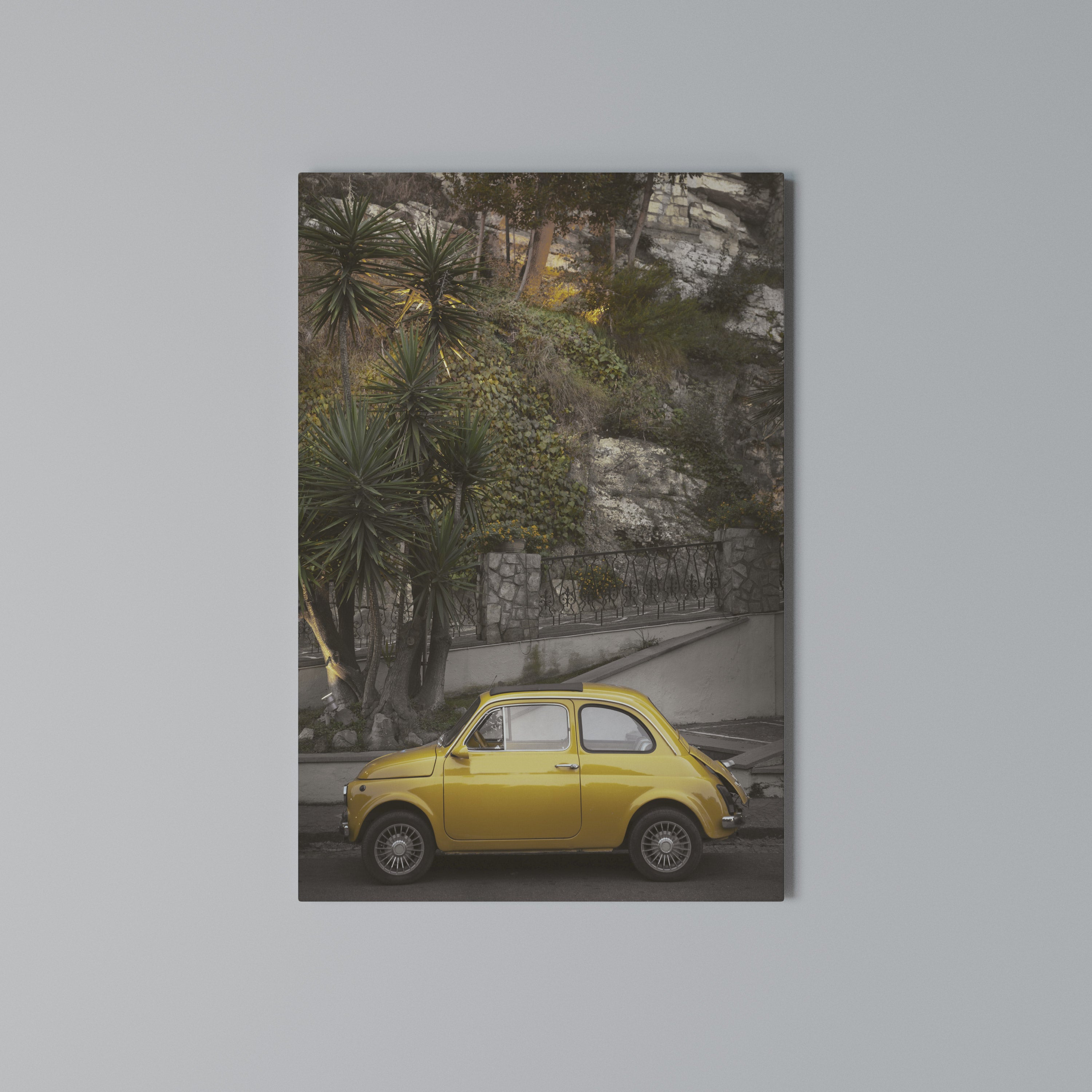 JOYFUL JOURNEY Vertical Canvas Print
