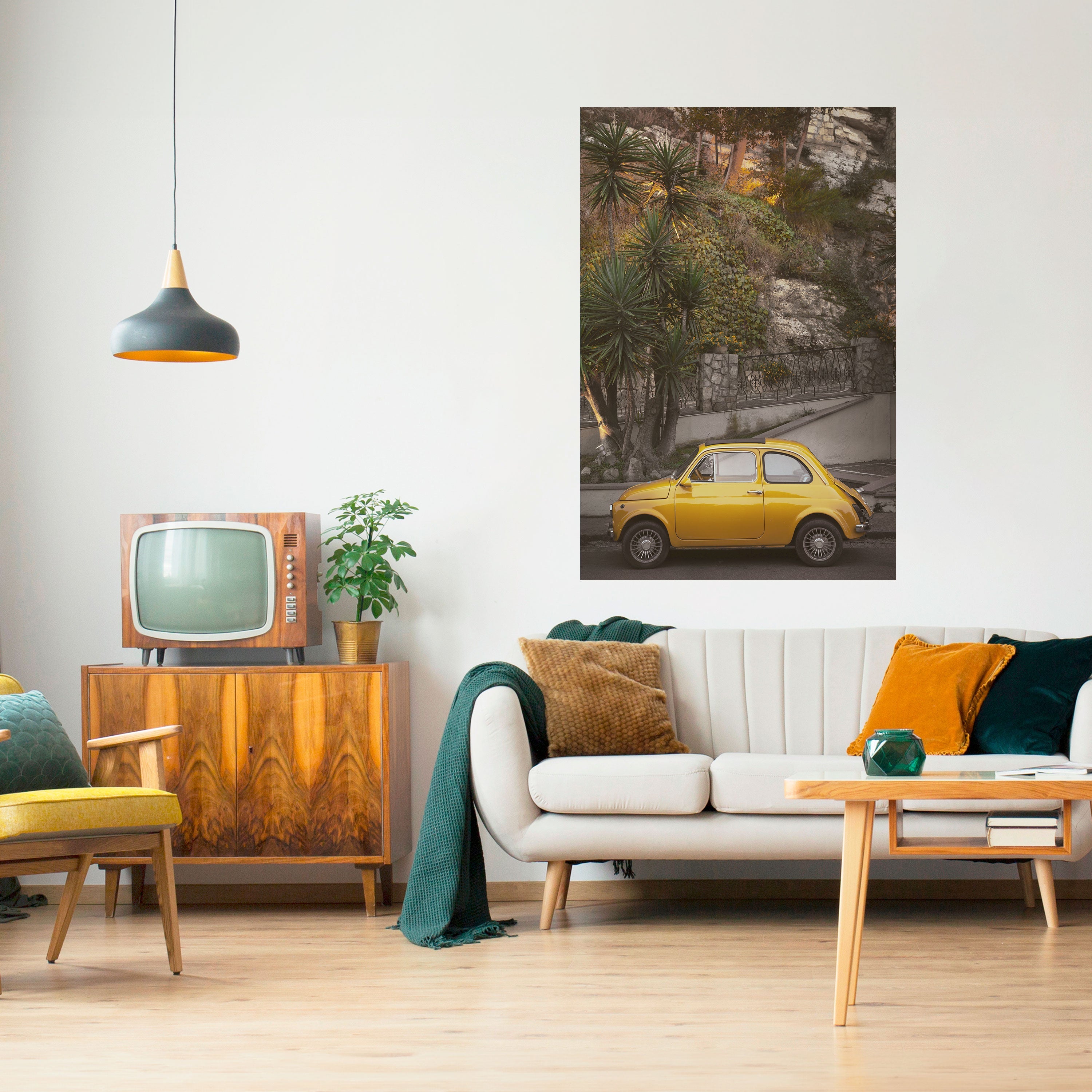 Affiche verticale autocollante « JOYFUL JOURNEY »