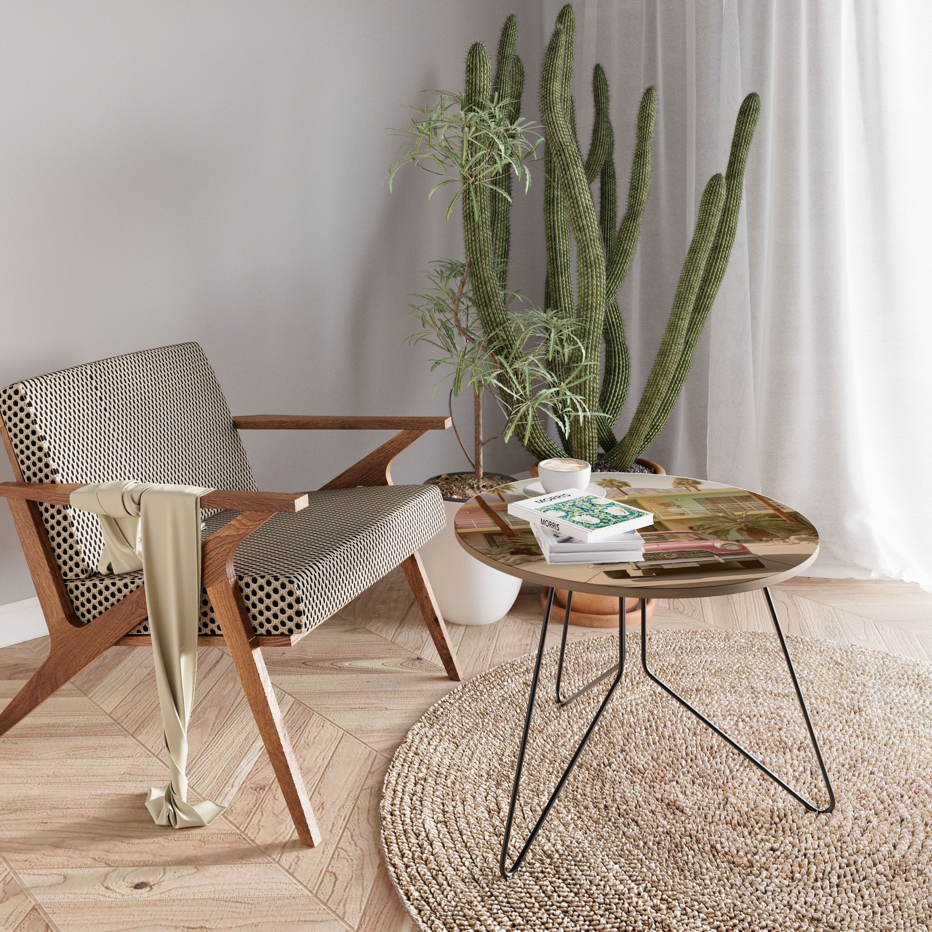 Table basse de style californien 69