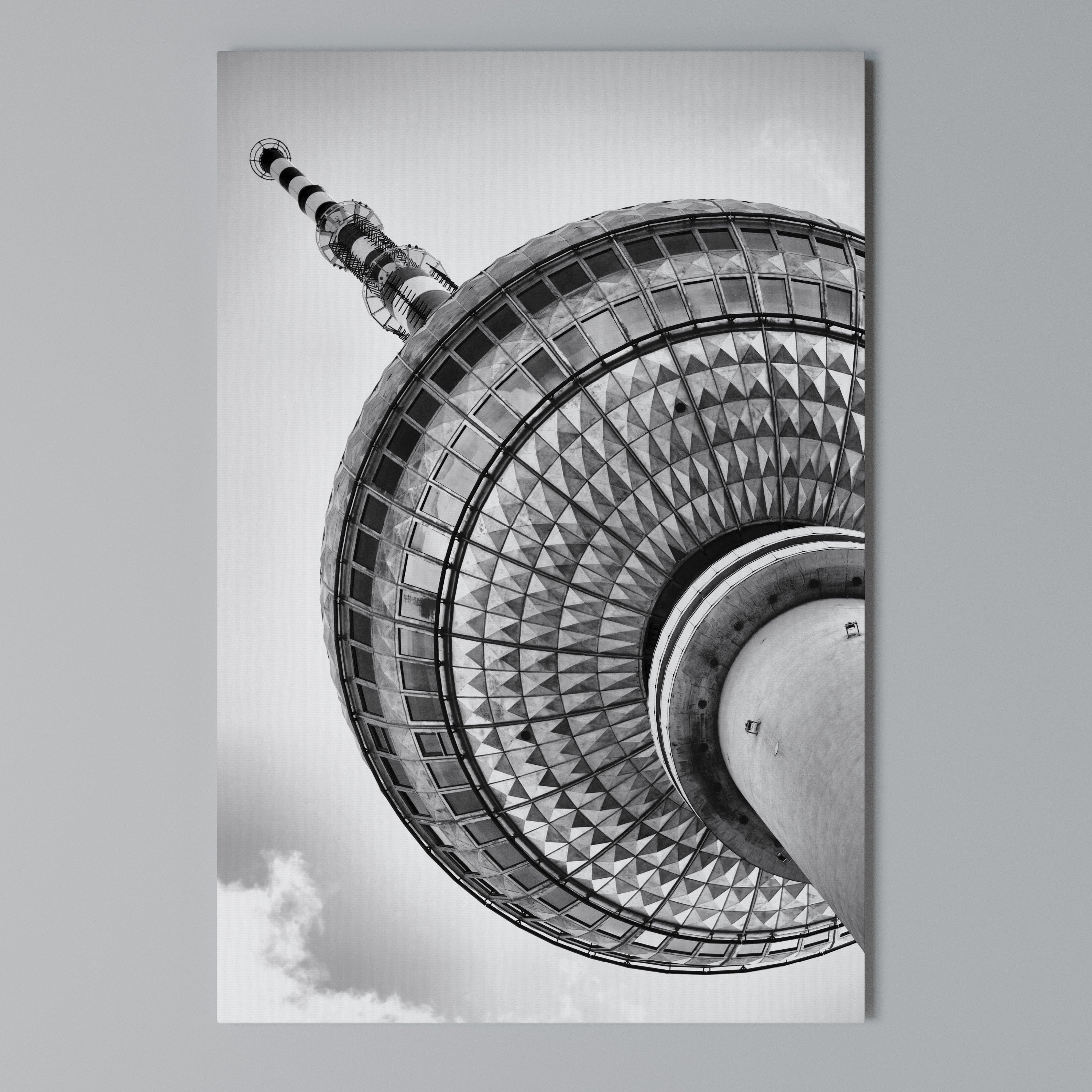 BERLINER FERNSEHTURM Vertical Canvas Print