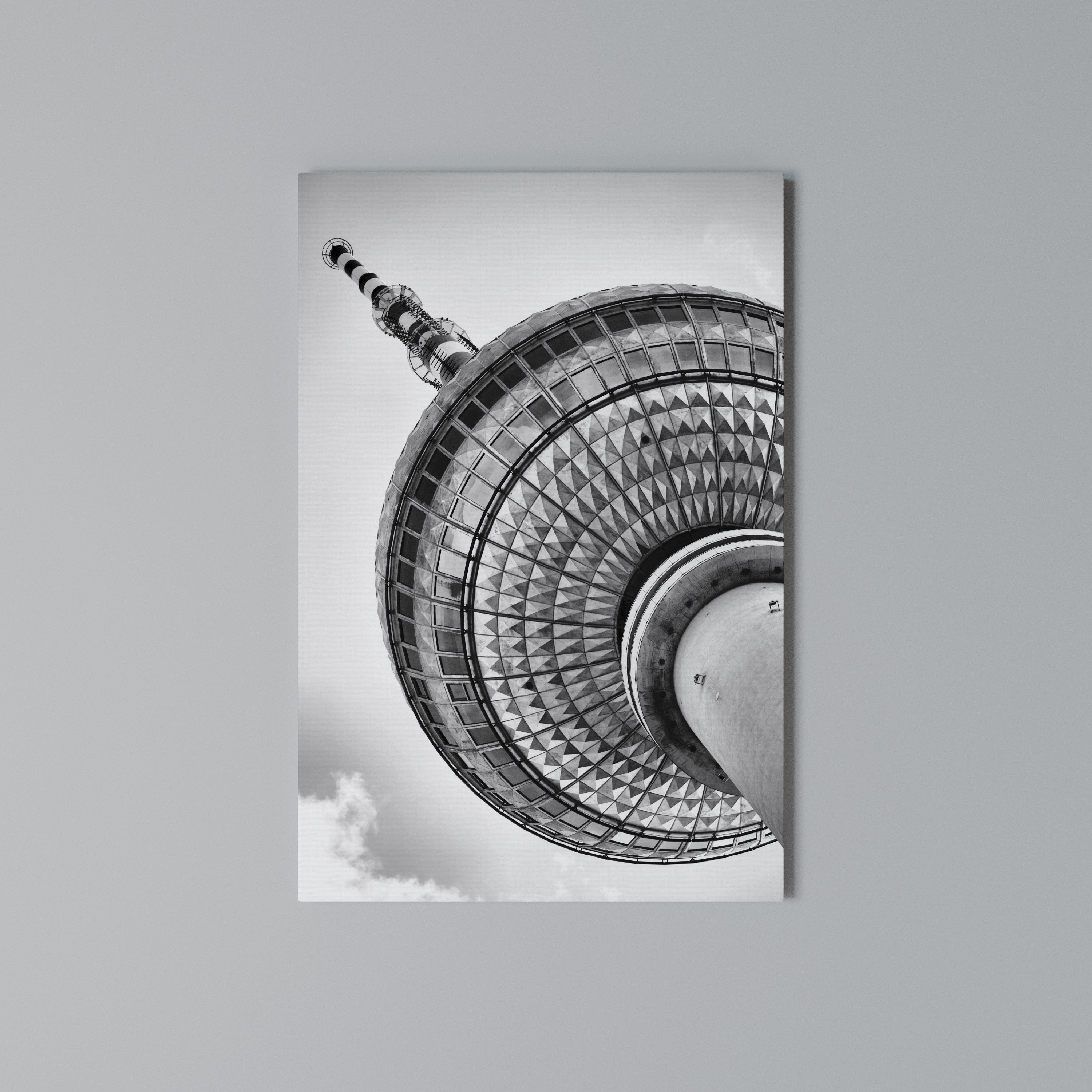 BERLINER FERNSEHTURM Vertical Canvas Print