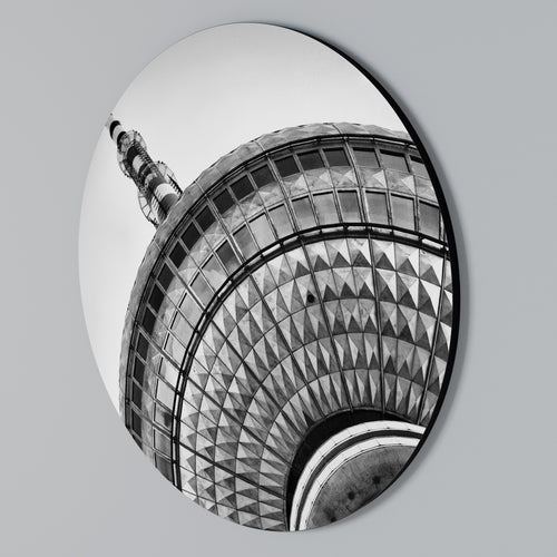 BERLINER FERNSEHTURM Round Wall Art