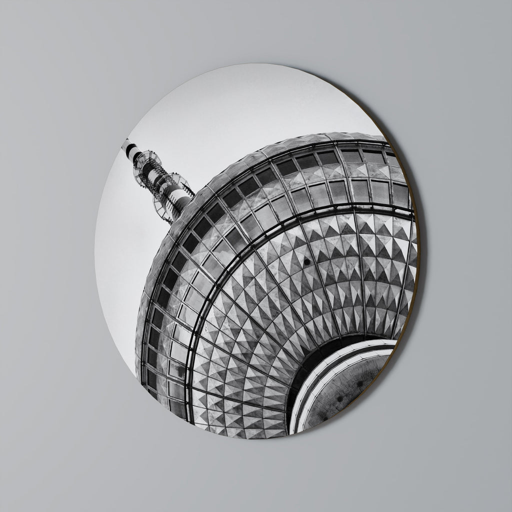 Art mural rond BERLINER FERNSEHTURM