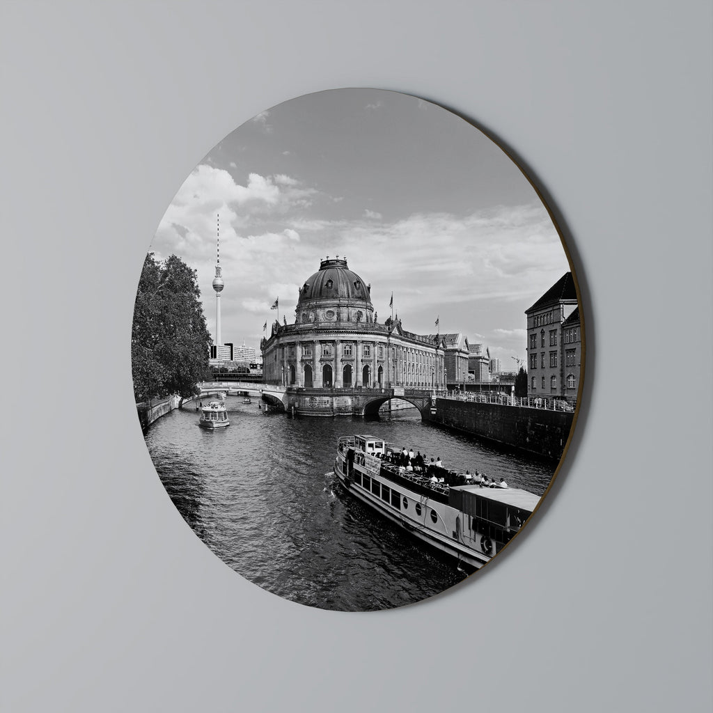 FANTÔMES DE L'HISTOIRE Art mural rond