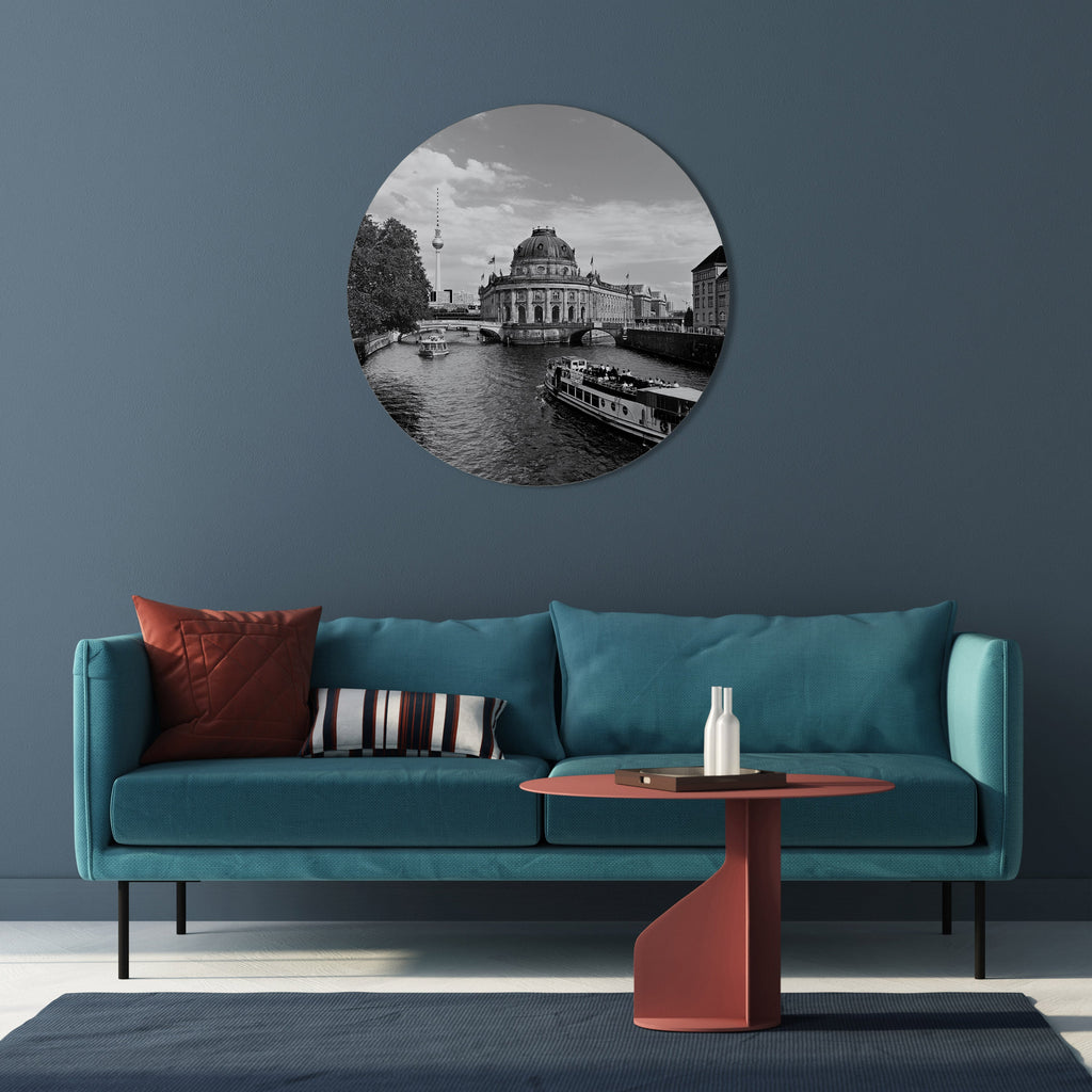 FANTÔMES DE L'HISTOIRE Art mural rond