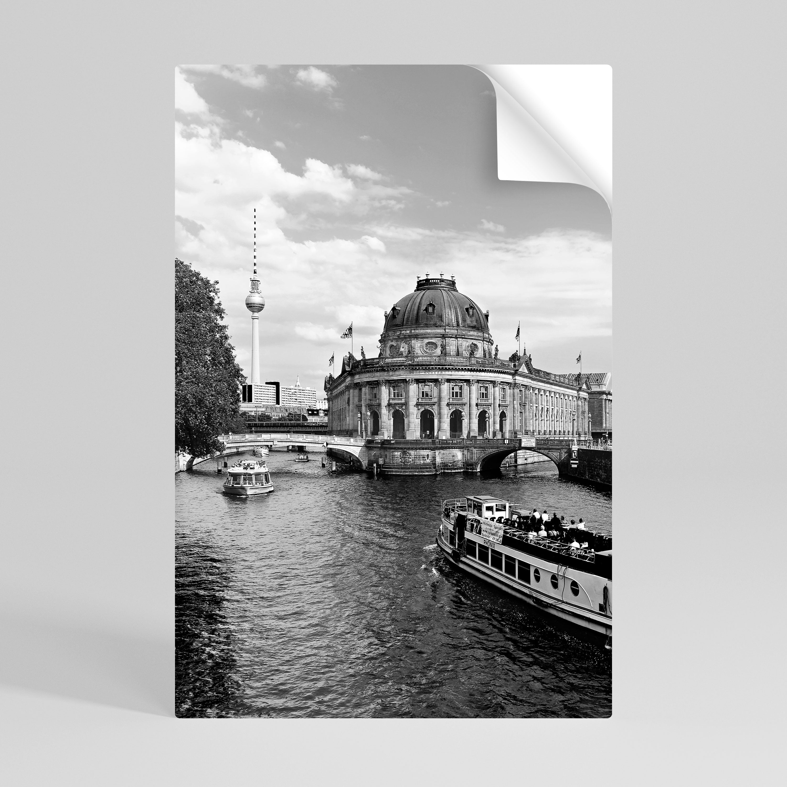 Affiche verticale autocollante « GHOSTS OF HISTORY »