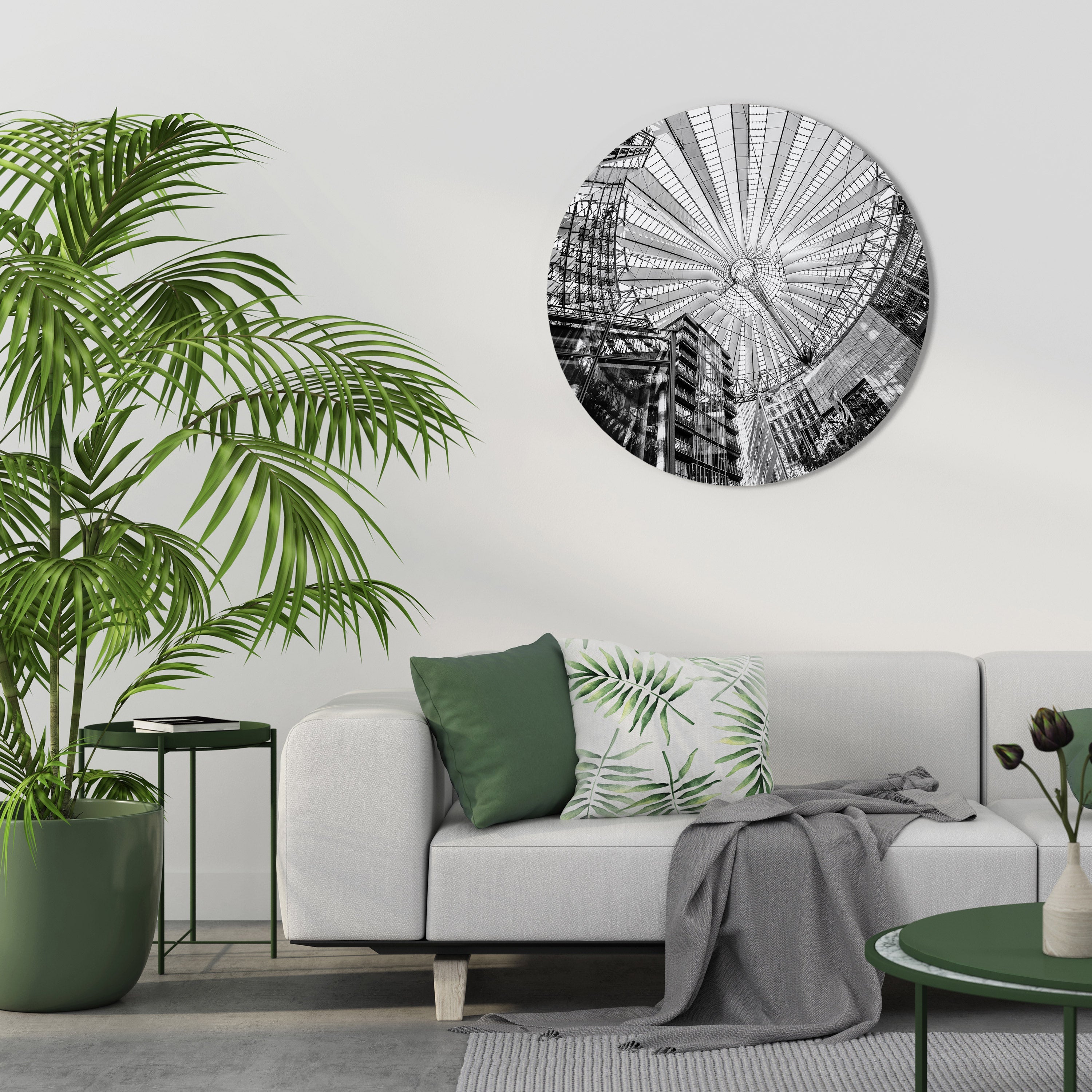 PLAFOND DE RÊVES Art mural rond