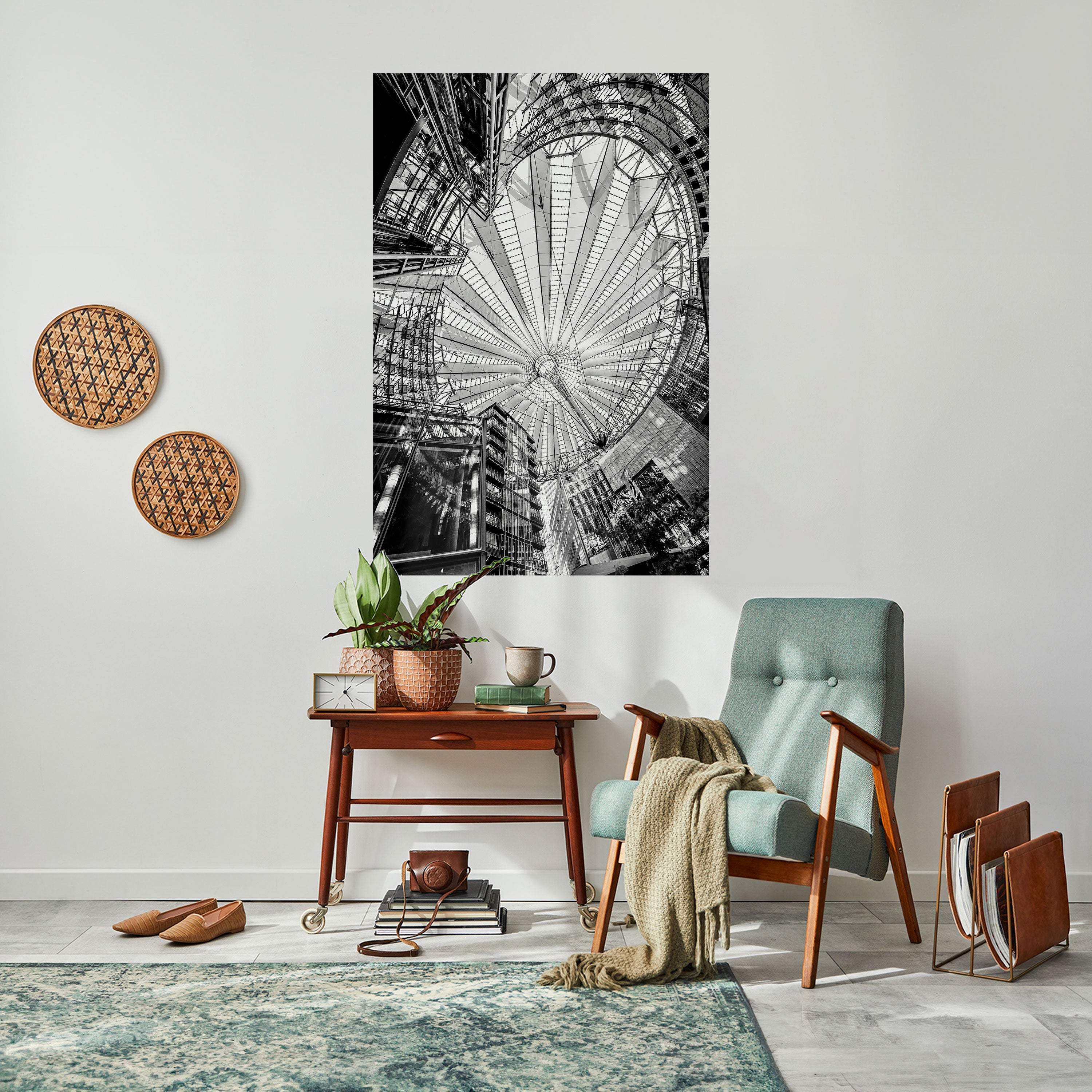 PLAFOND DE RÊVES - Affiche verticale autocollante