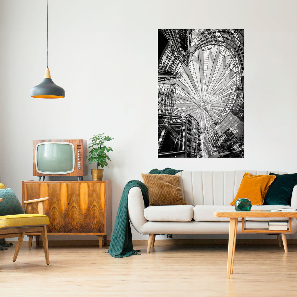 PLAFOND DE RÊVES - Affiche verticale autocollante