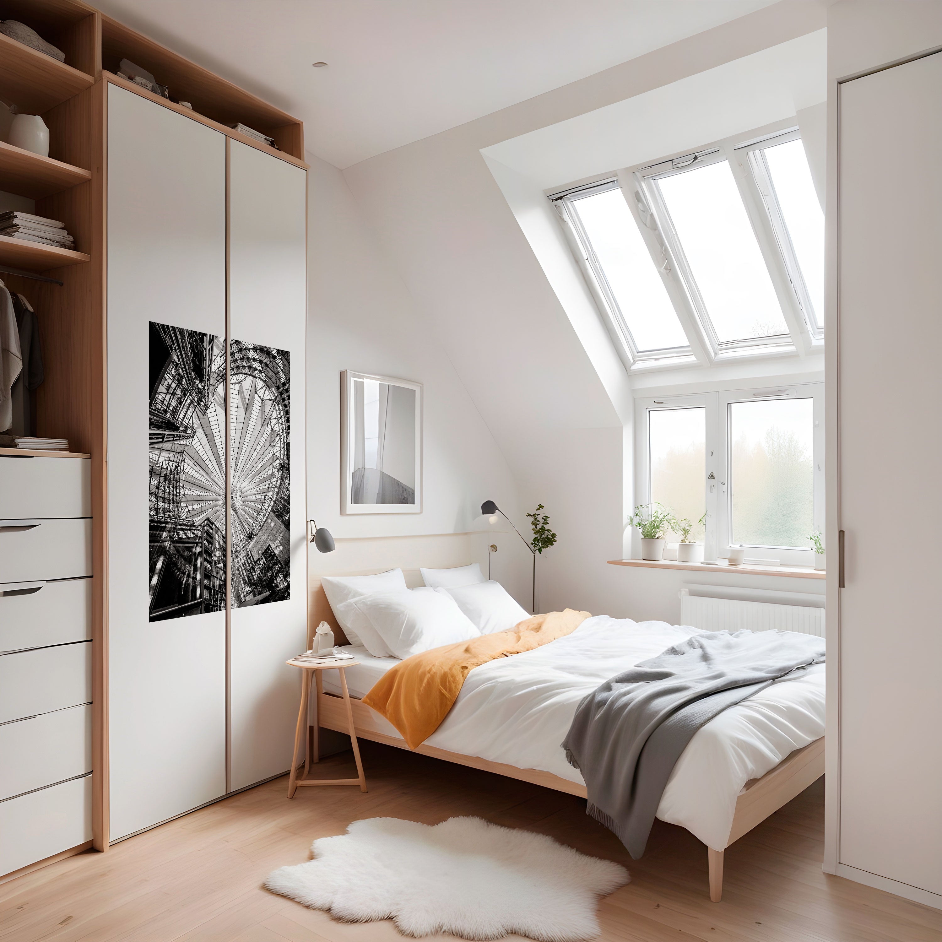 PLAFOND DE RÊVES - Affiche verticale autocollante