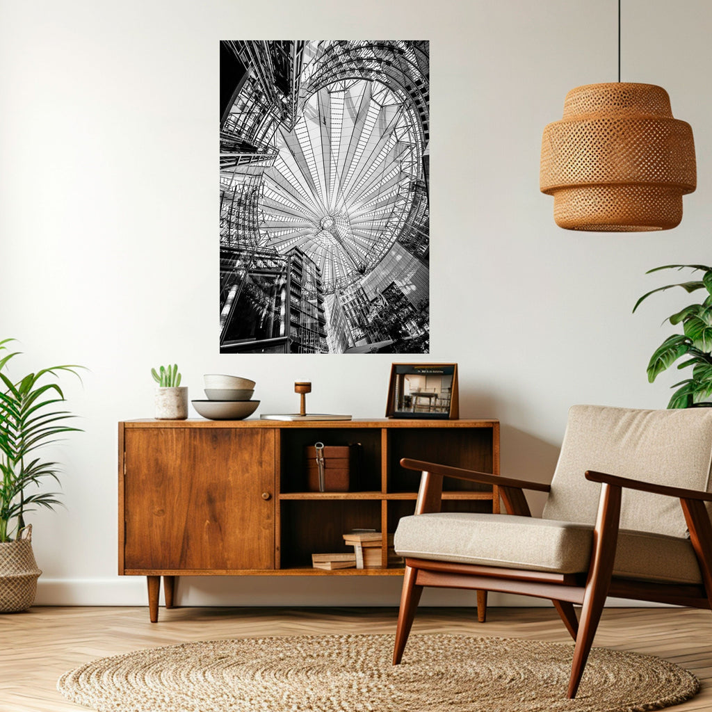 PLAFOND DE RÊVES - Affiche verticale autocollante