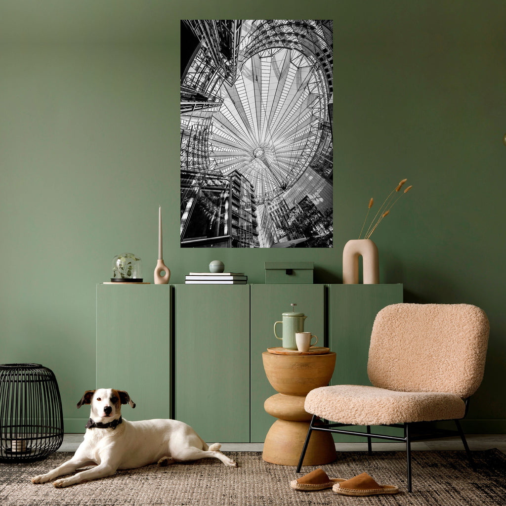 PLAFOND DE RÊVES - Affiche verticale autocollante