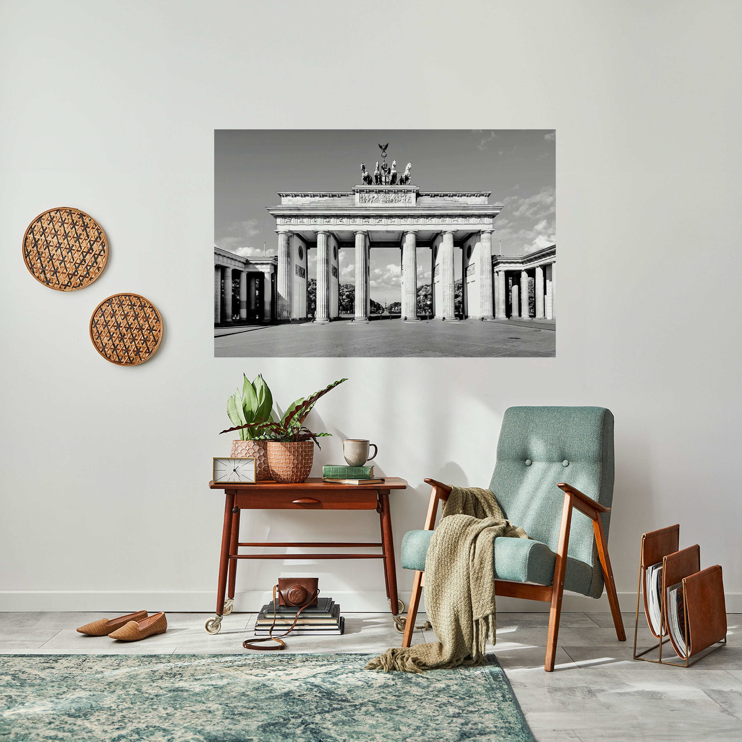 Affiche horizontale autocollante ÉCHOS DE L'HISTOIRE